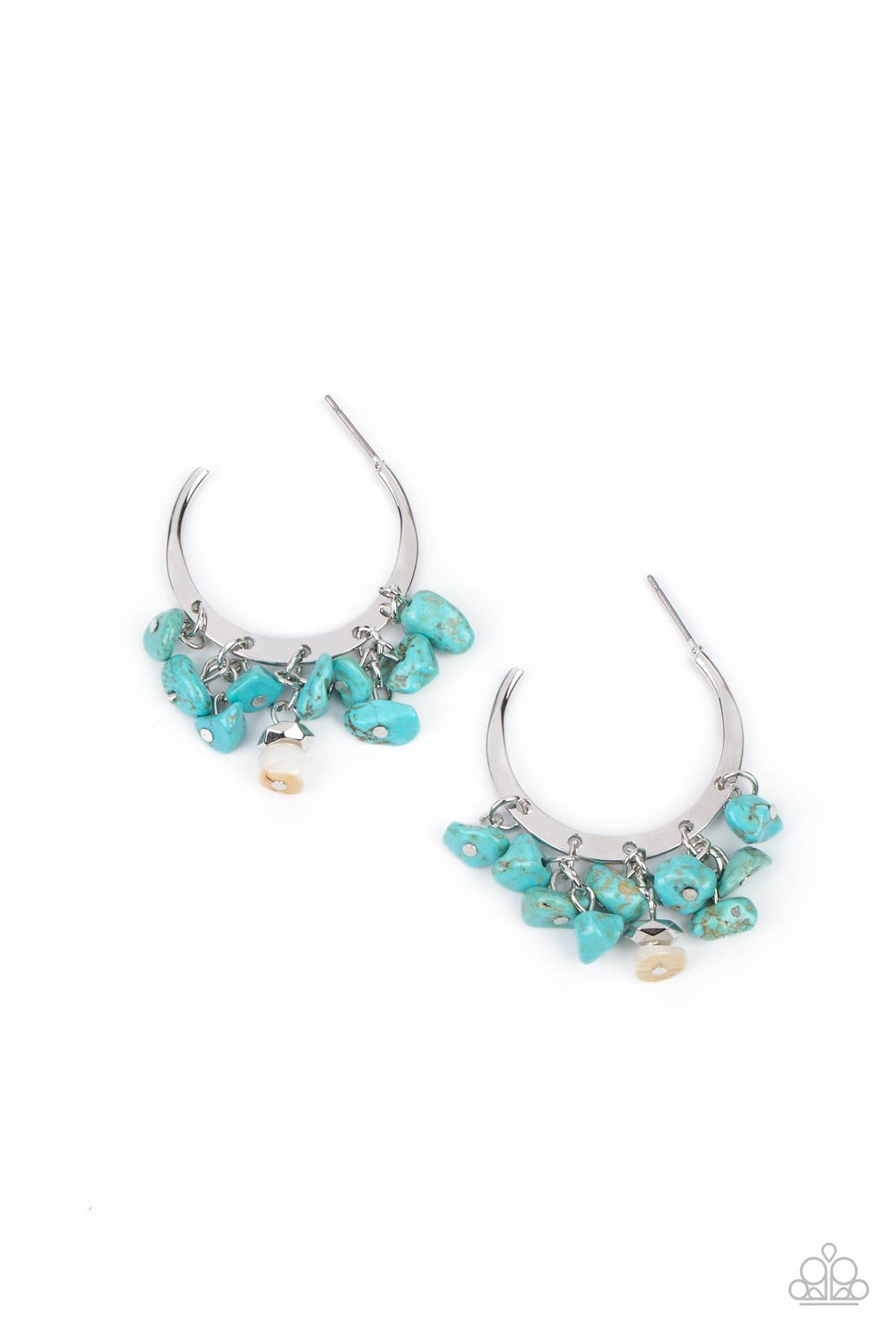 Paparazzi Gorgeously Grounding Hoops