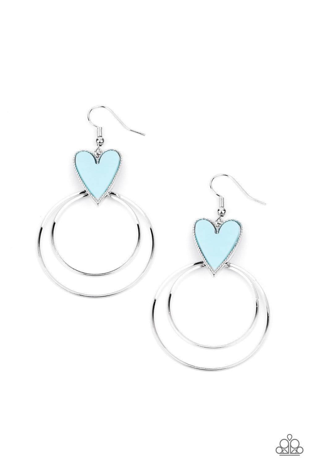 Paparazzi Happily Ever Hearts Earrings