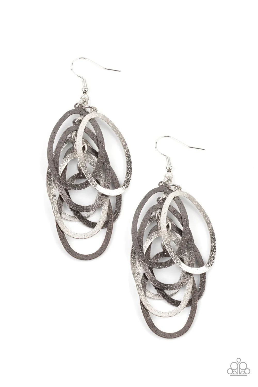 Paparazzi Mind OVAL Matter Earrings