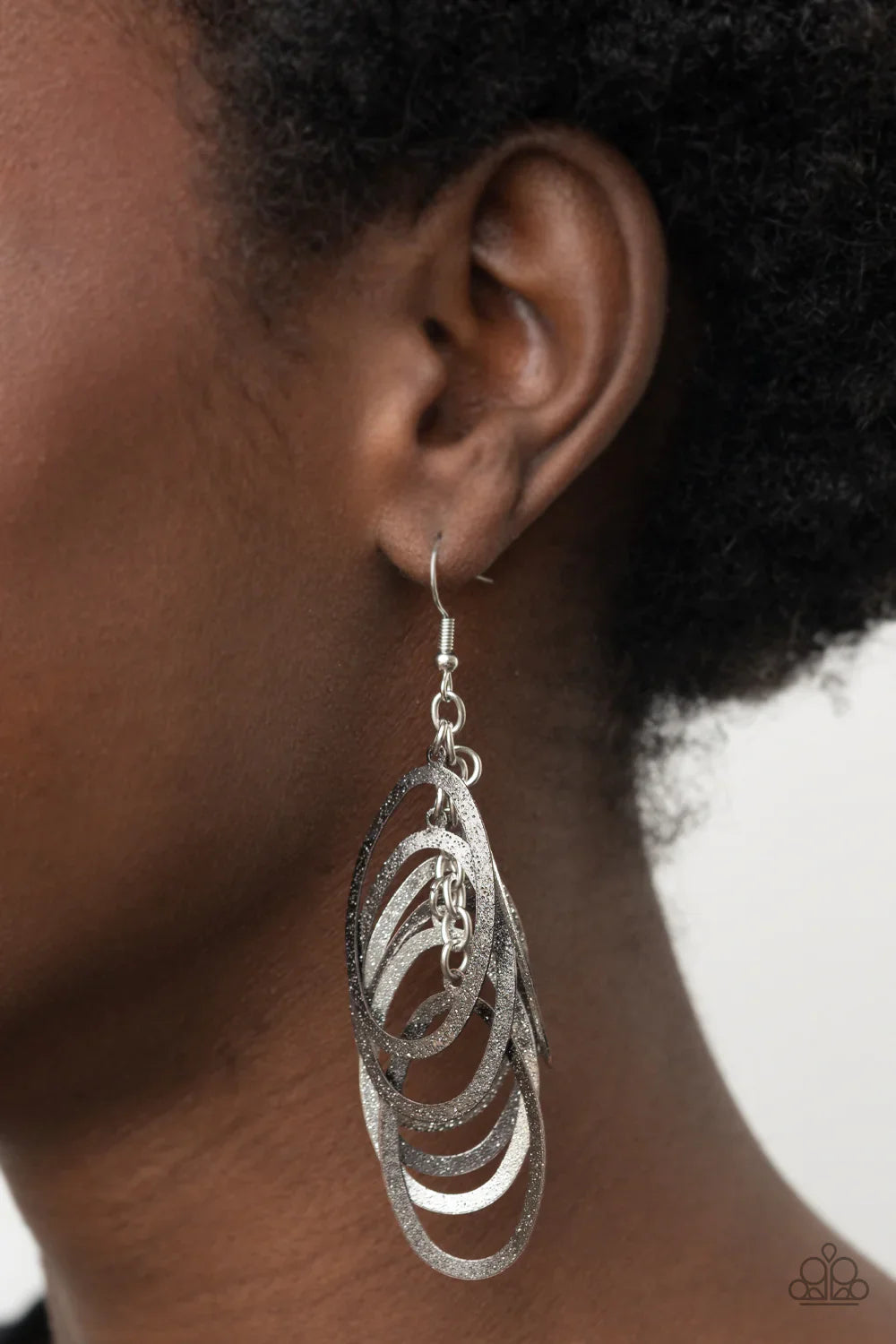 Paparazzi Mind OVAL Matter Earrings