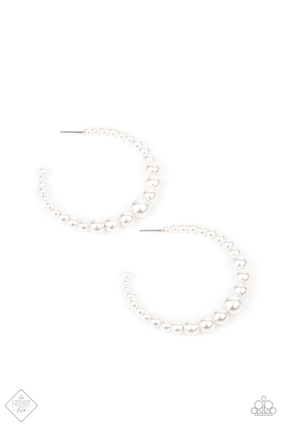 Glamour Graduate Hoop Earrings #670