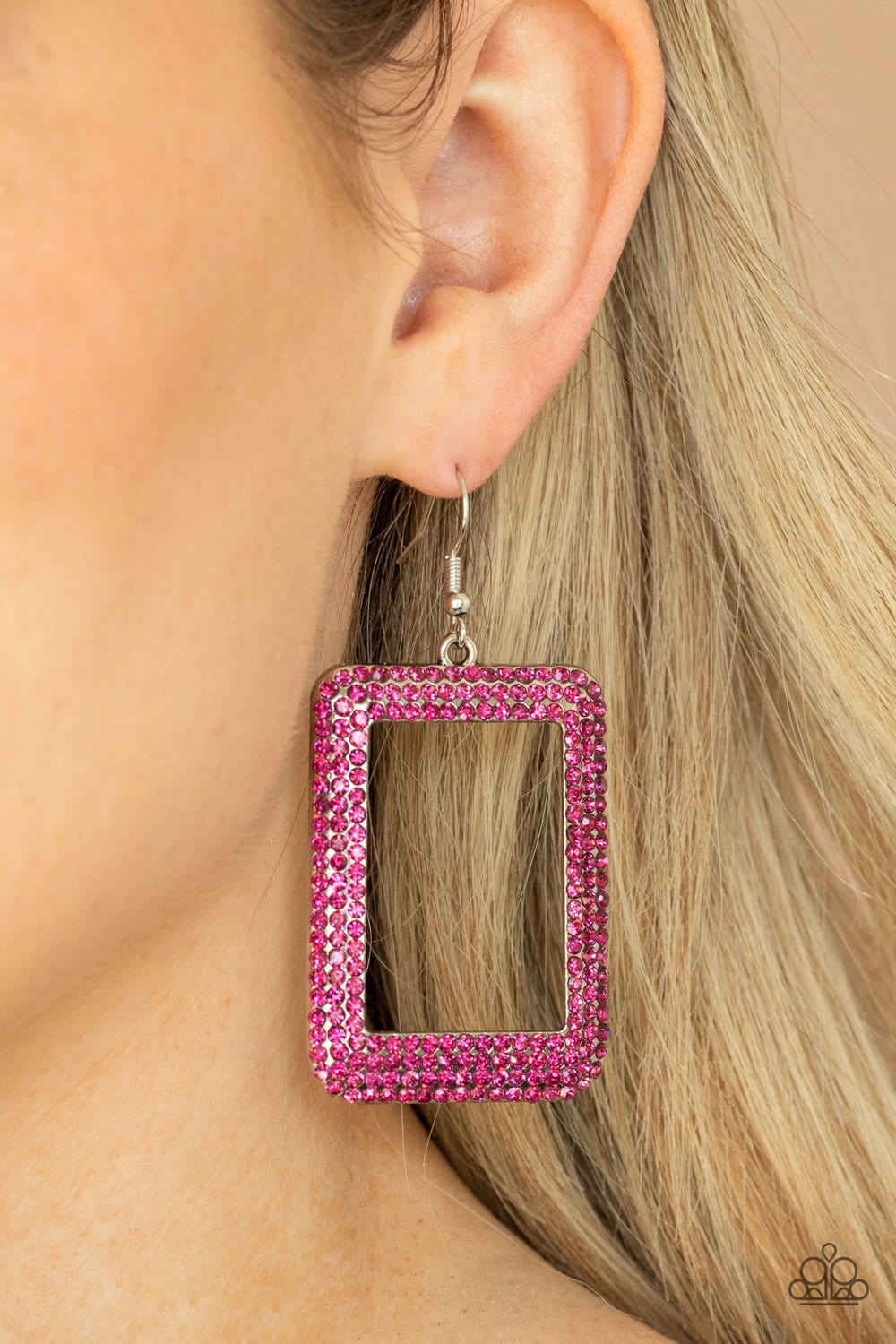 Paparazzi World FRAME-ous Earrings