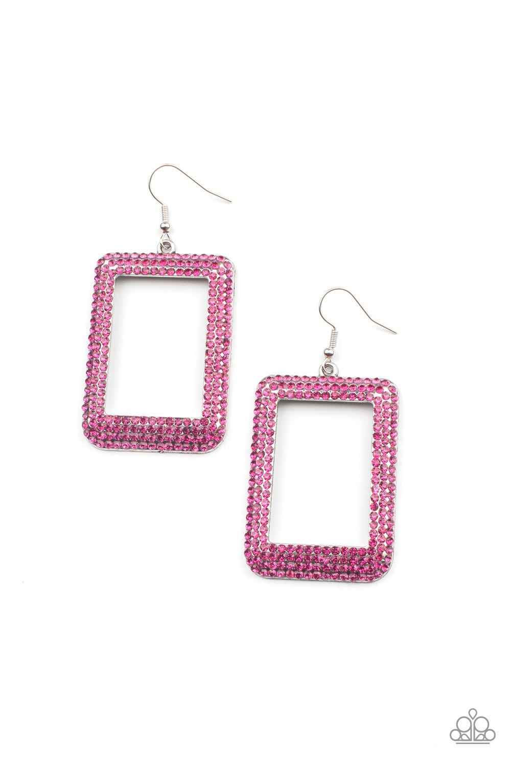 Paparazzi World FRAME-ous Earrings