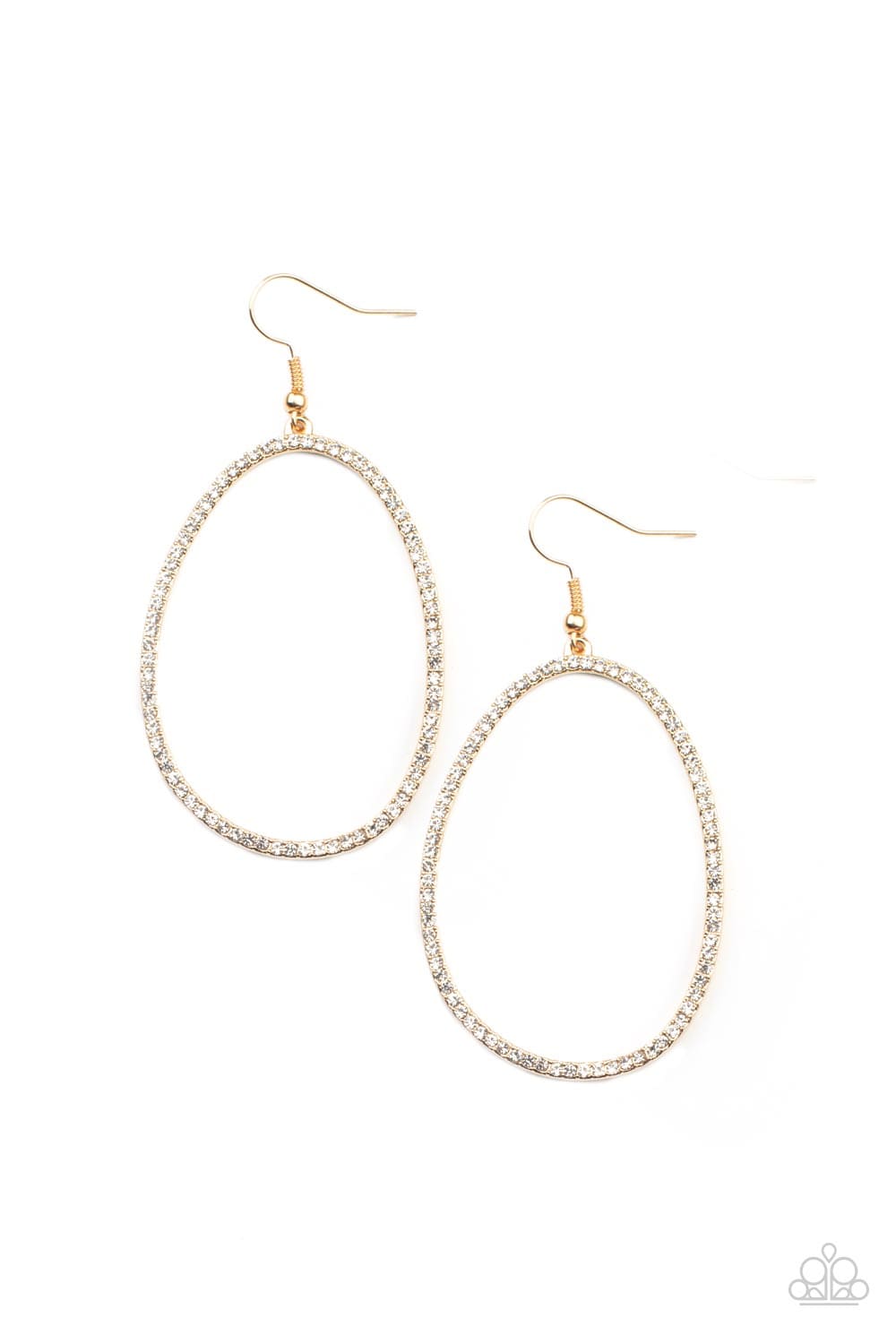 Paparazzi OVAL-ruled! Earrings