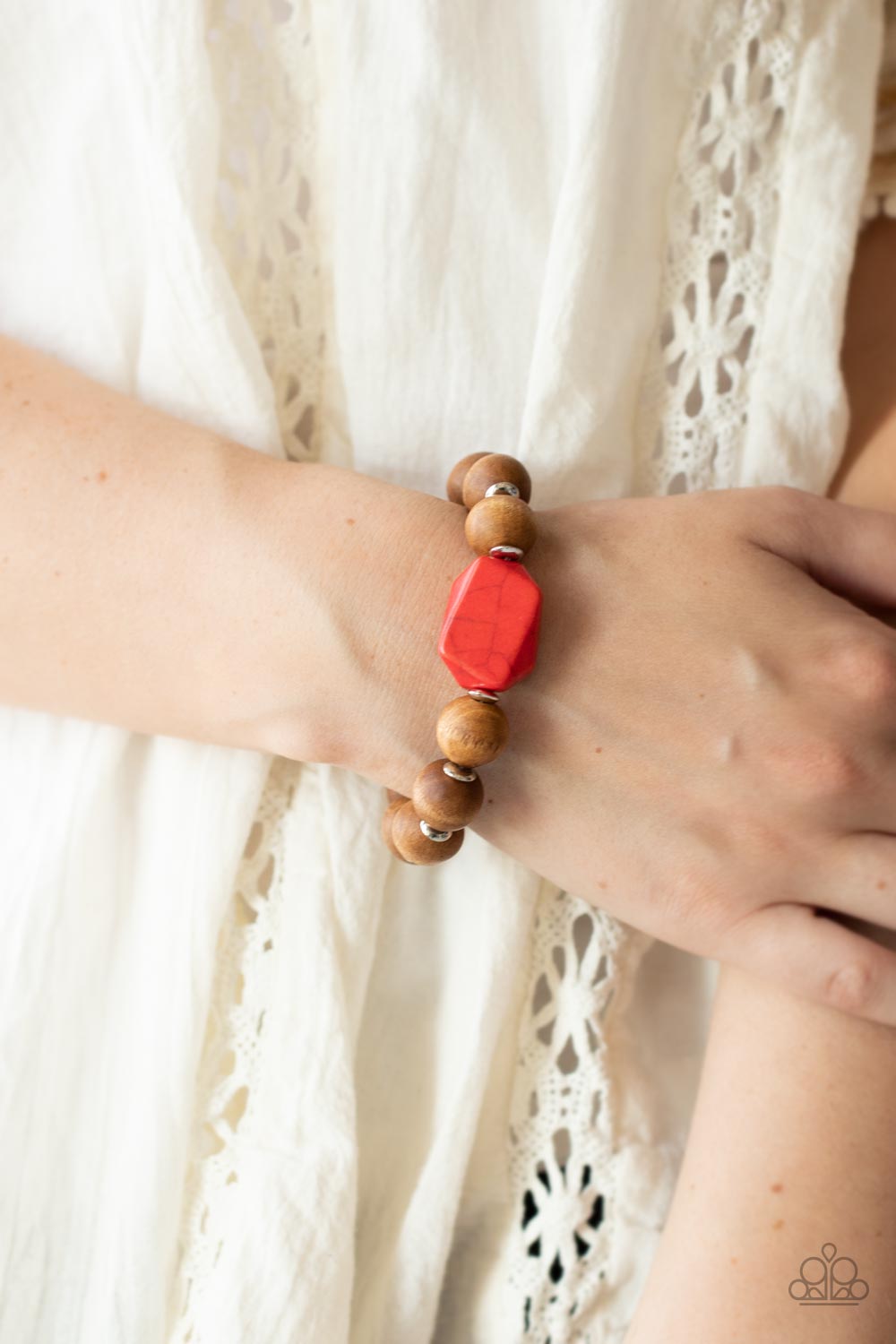 Paparazzi Abundantly Artisan Wooden Bracelets