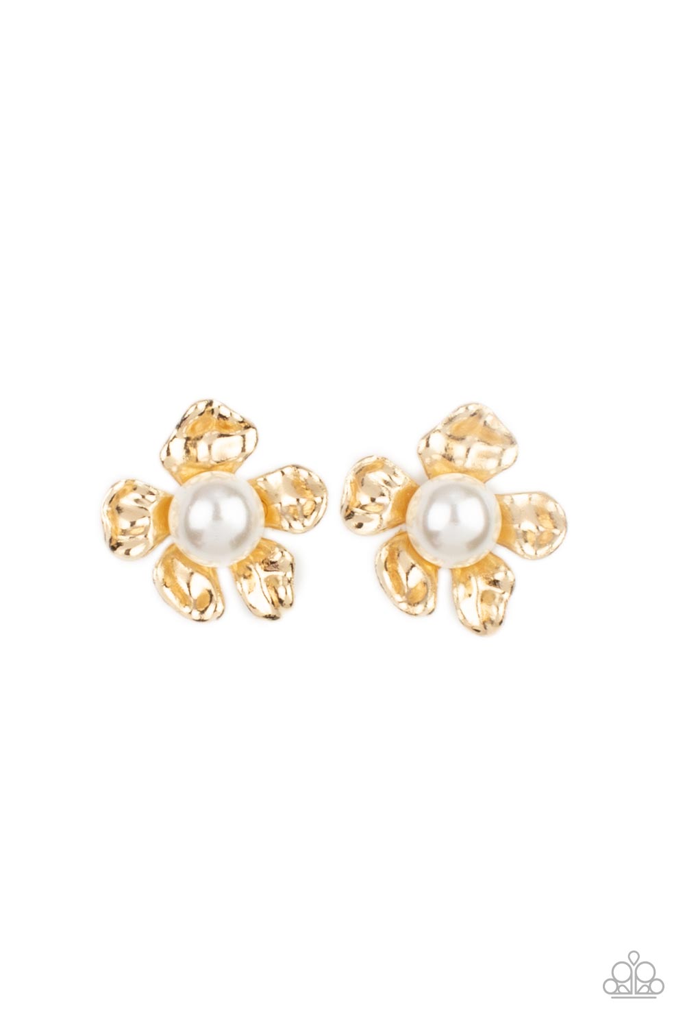 Paparazzi Apple Blossom Pearls Post Earrings