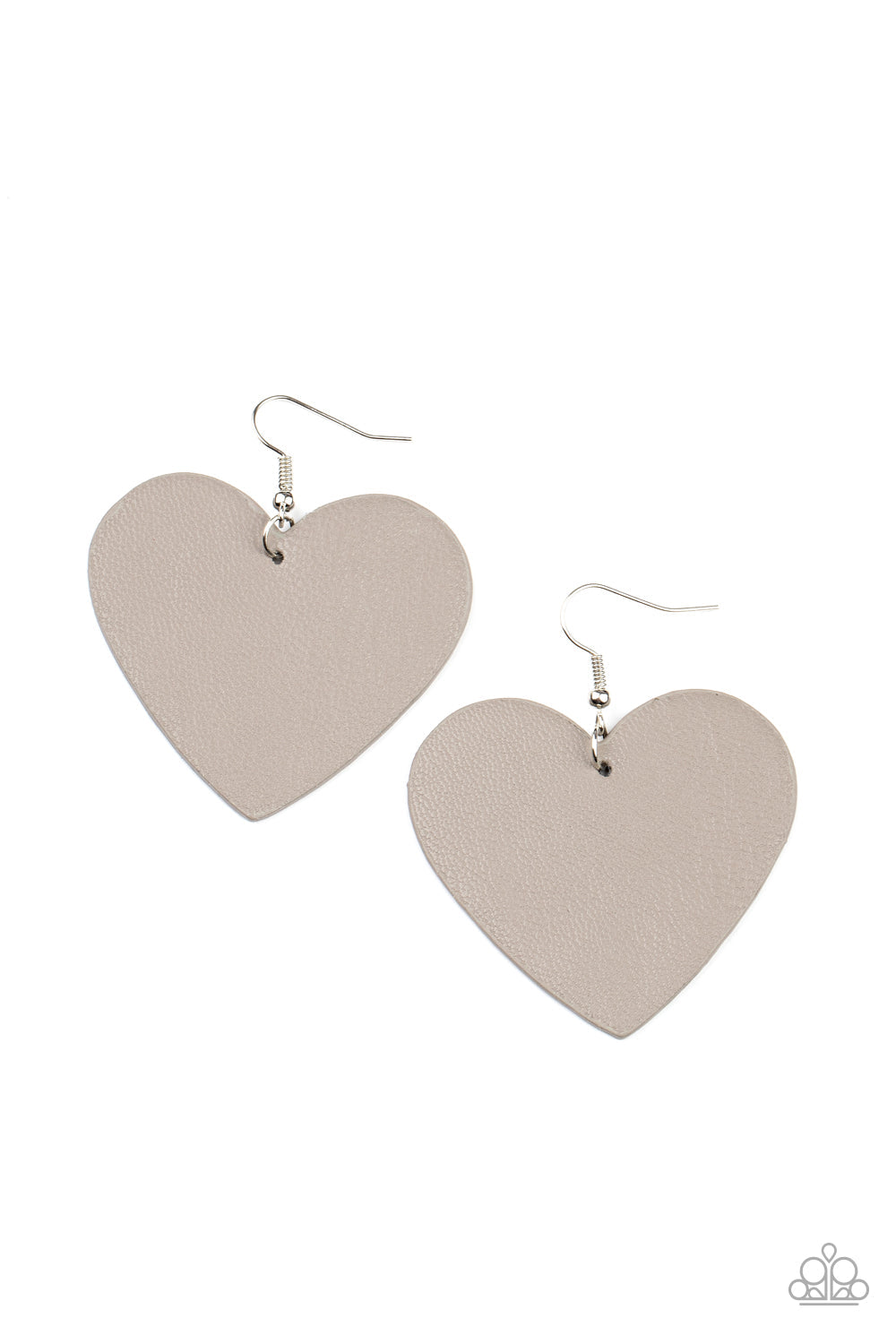 Paparazzi Country Crush Heart Earrings