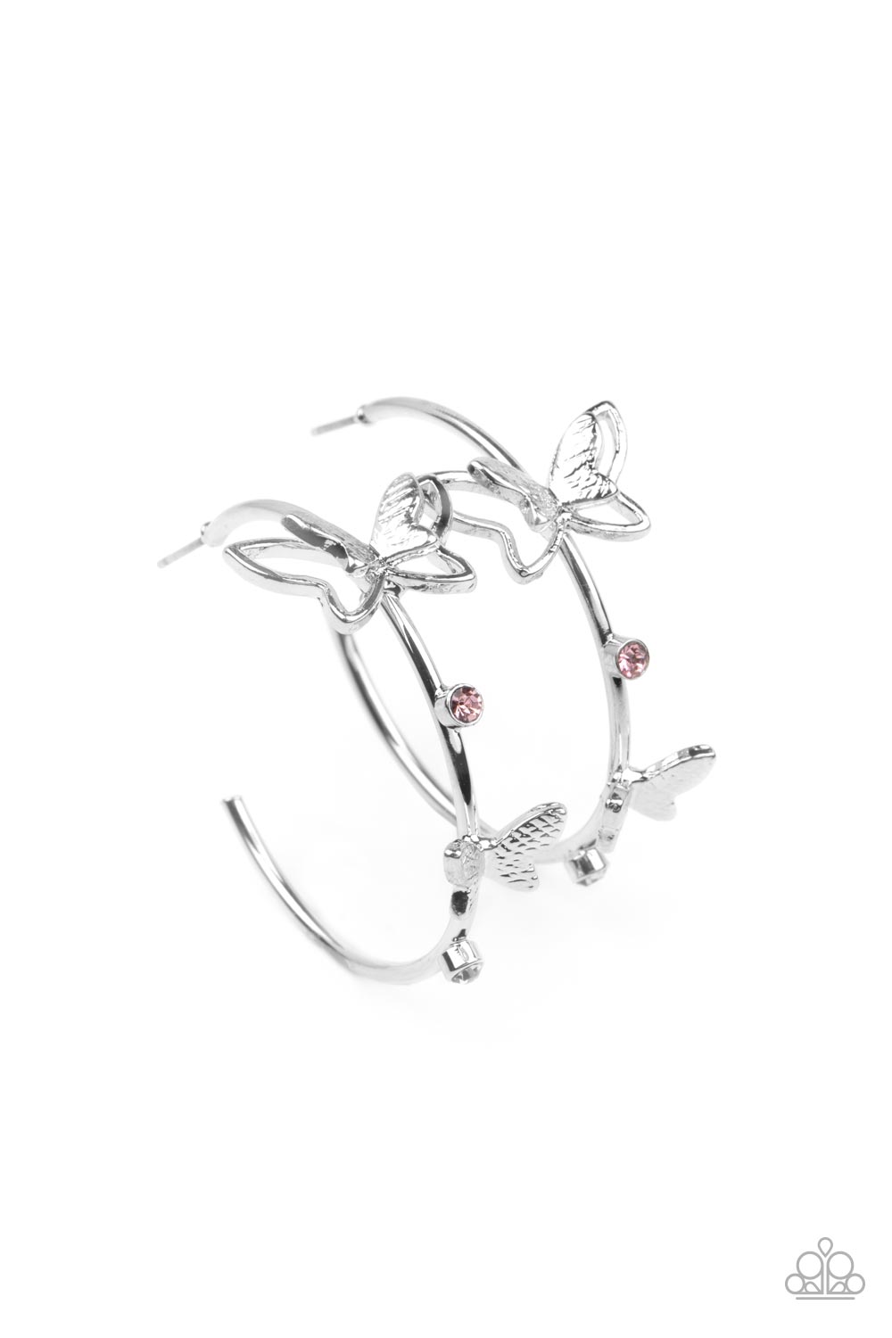 Paparazzi Full Out Flutter Hoops