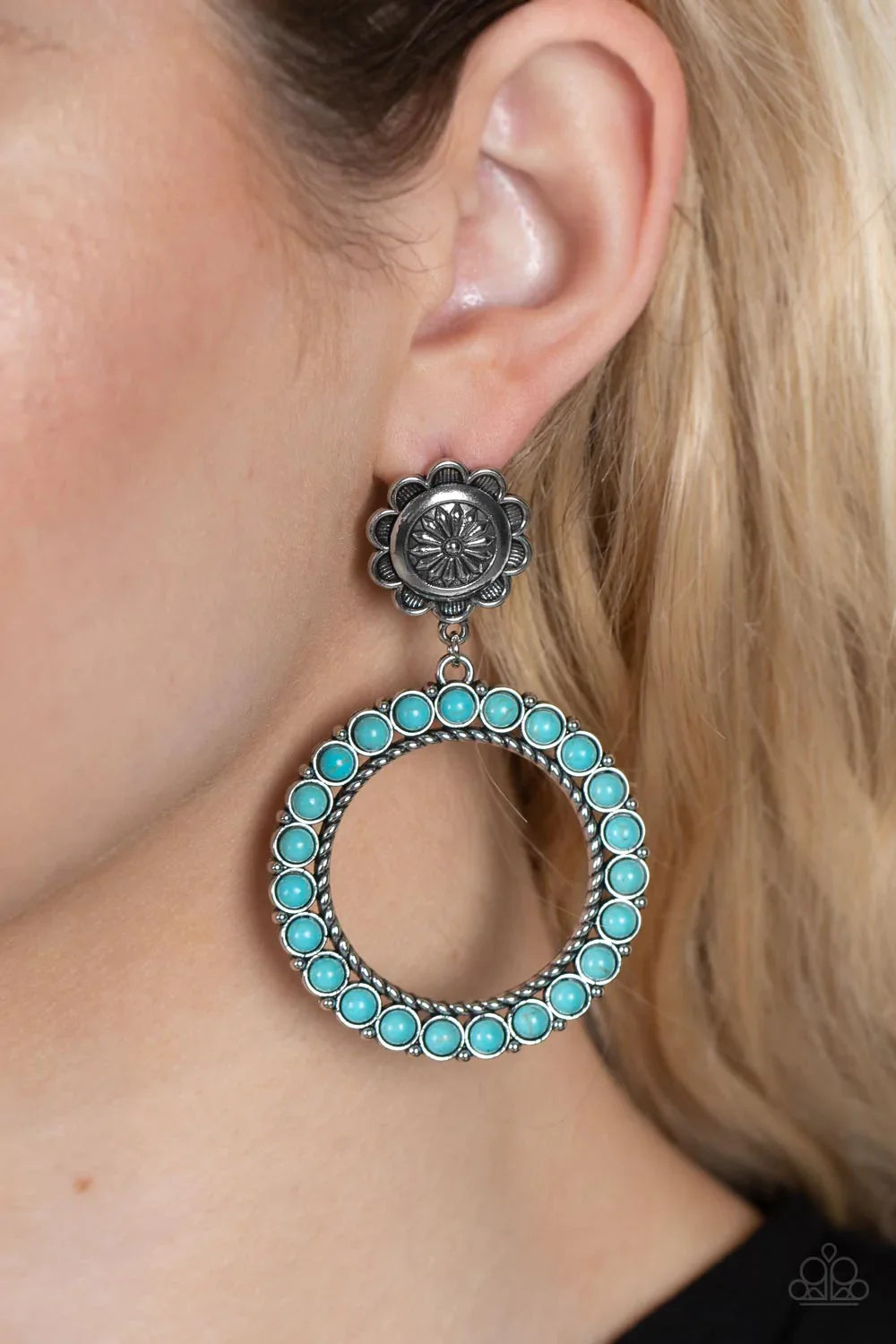 Paparazzi Playfully Prairie Post Earrings