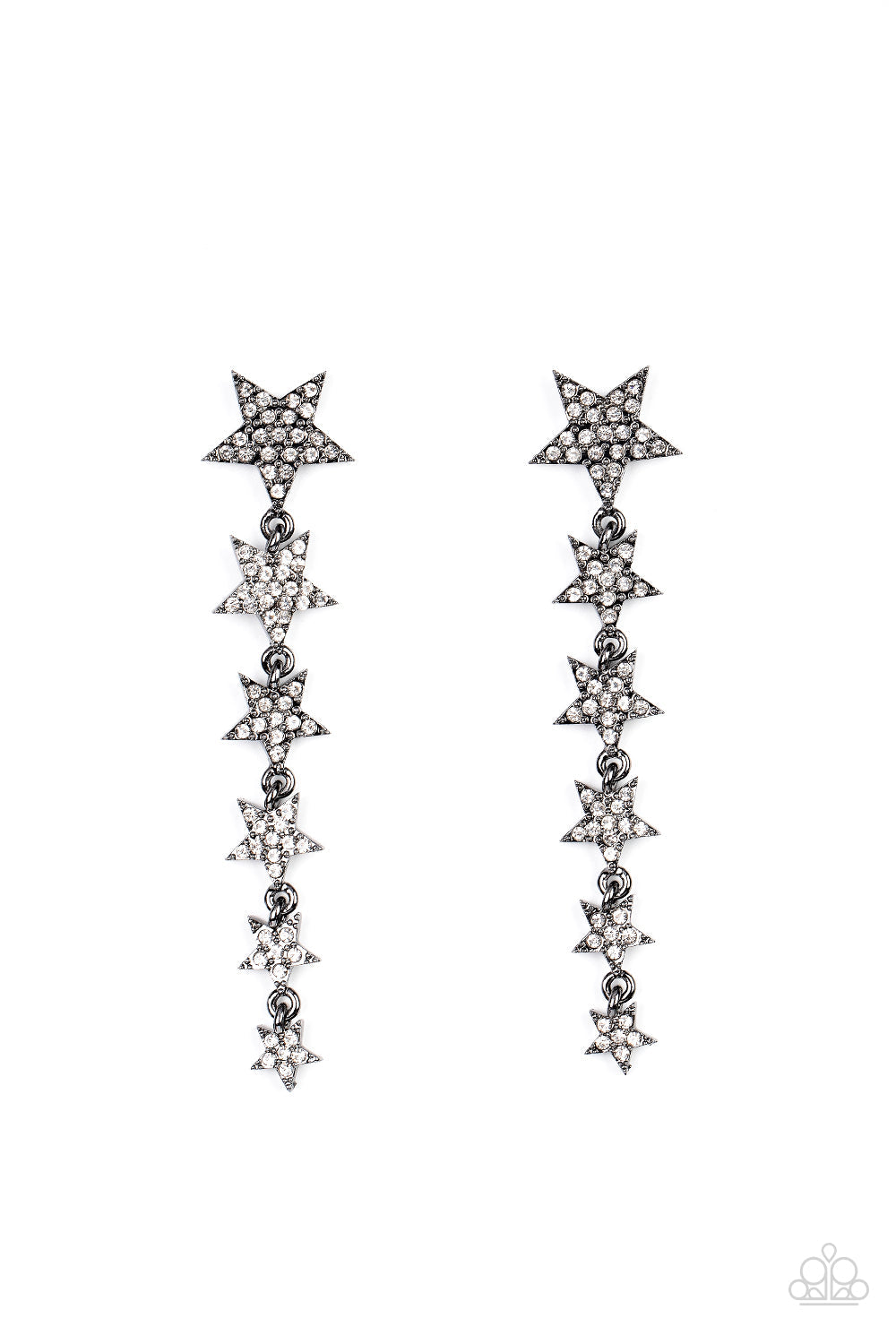 Paparazzi Americana Attitude Post Earrings