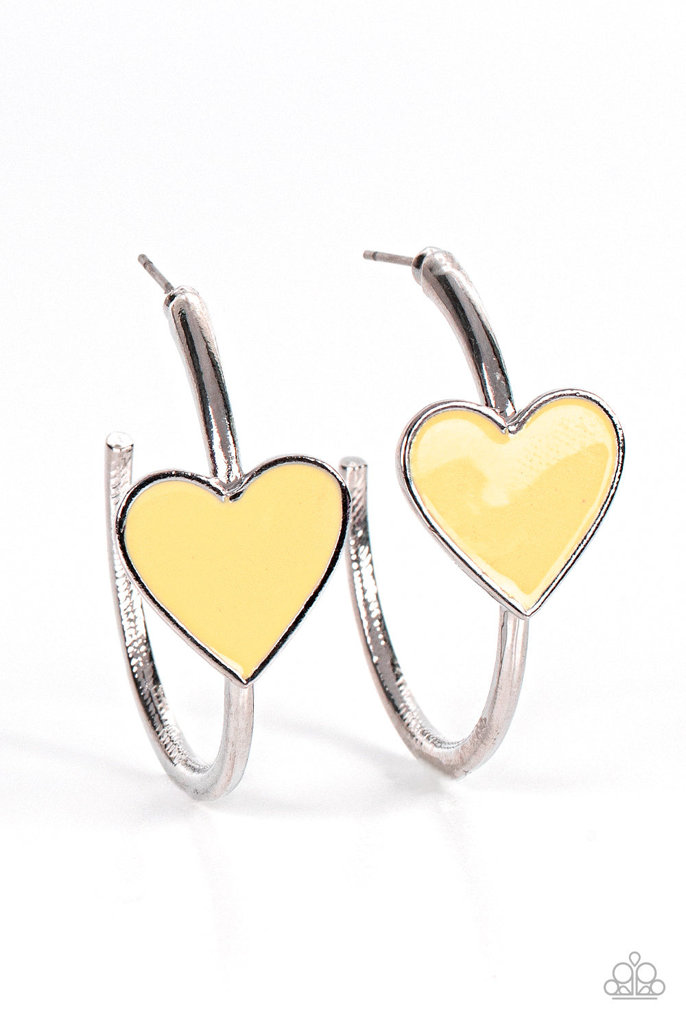 Paparazzi Kiss Up Heart Hoops