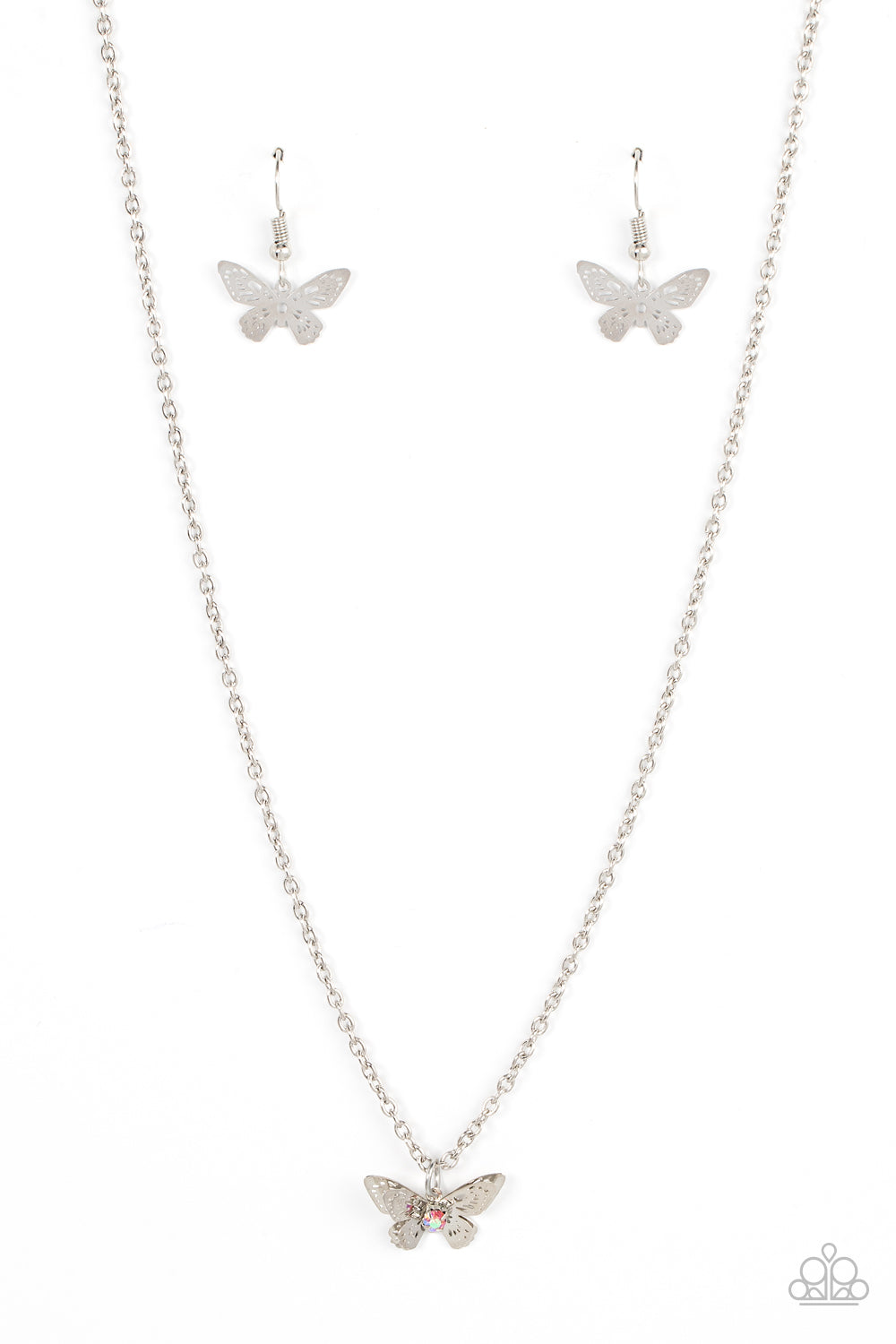 Paparazzi Flutter Love Butterfly Necklaces