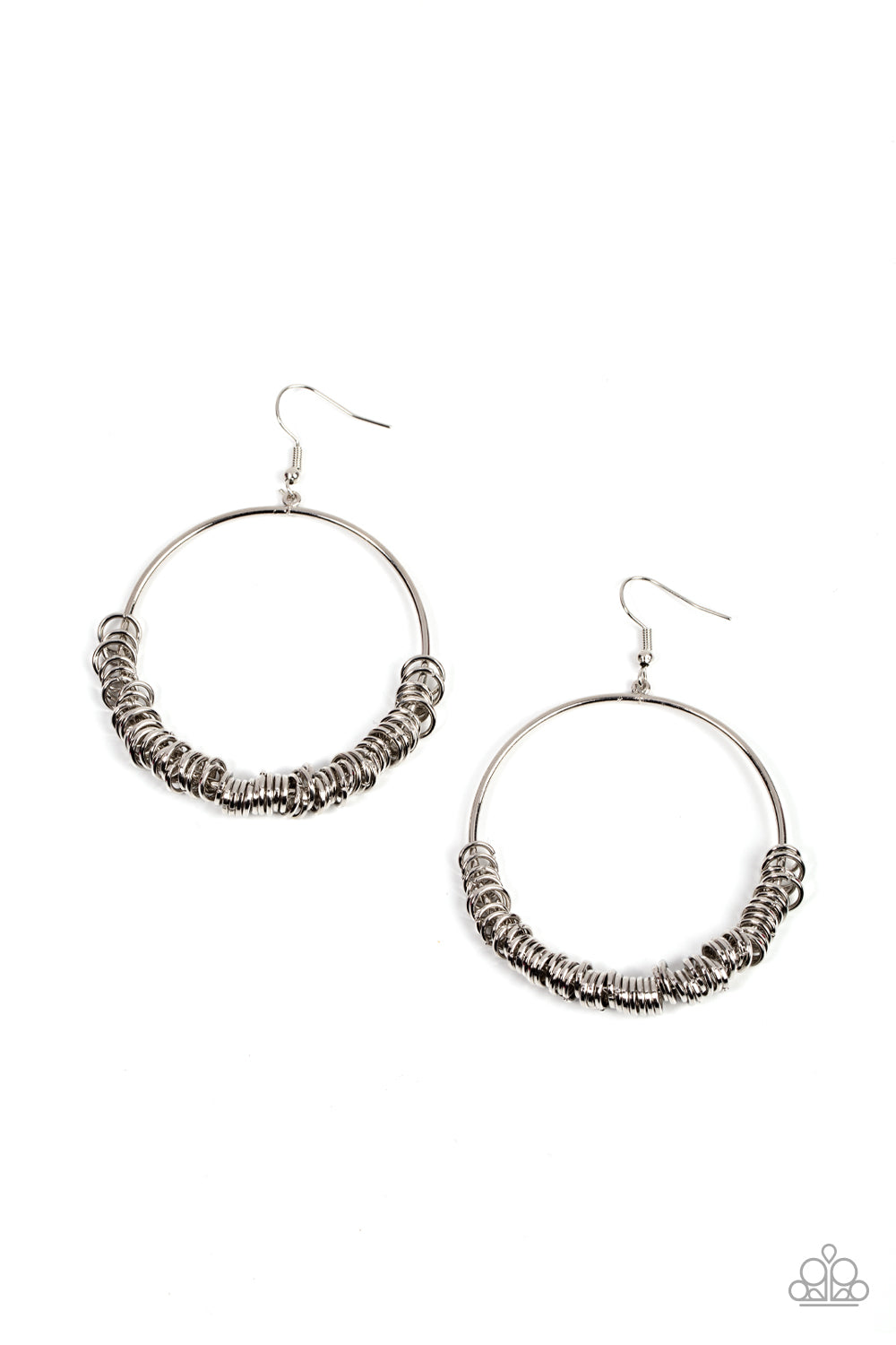 Paparazzi Retro Ringleader Earrings