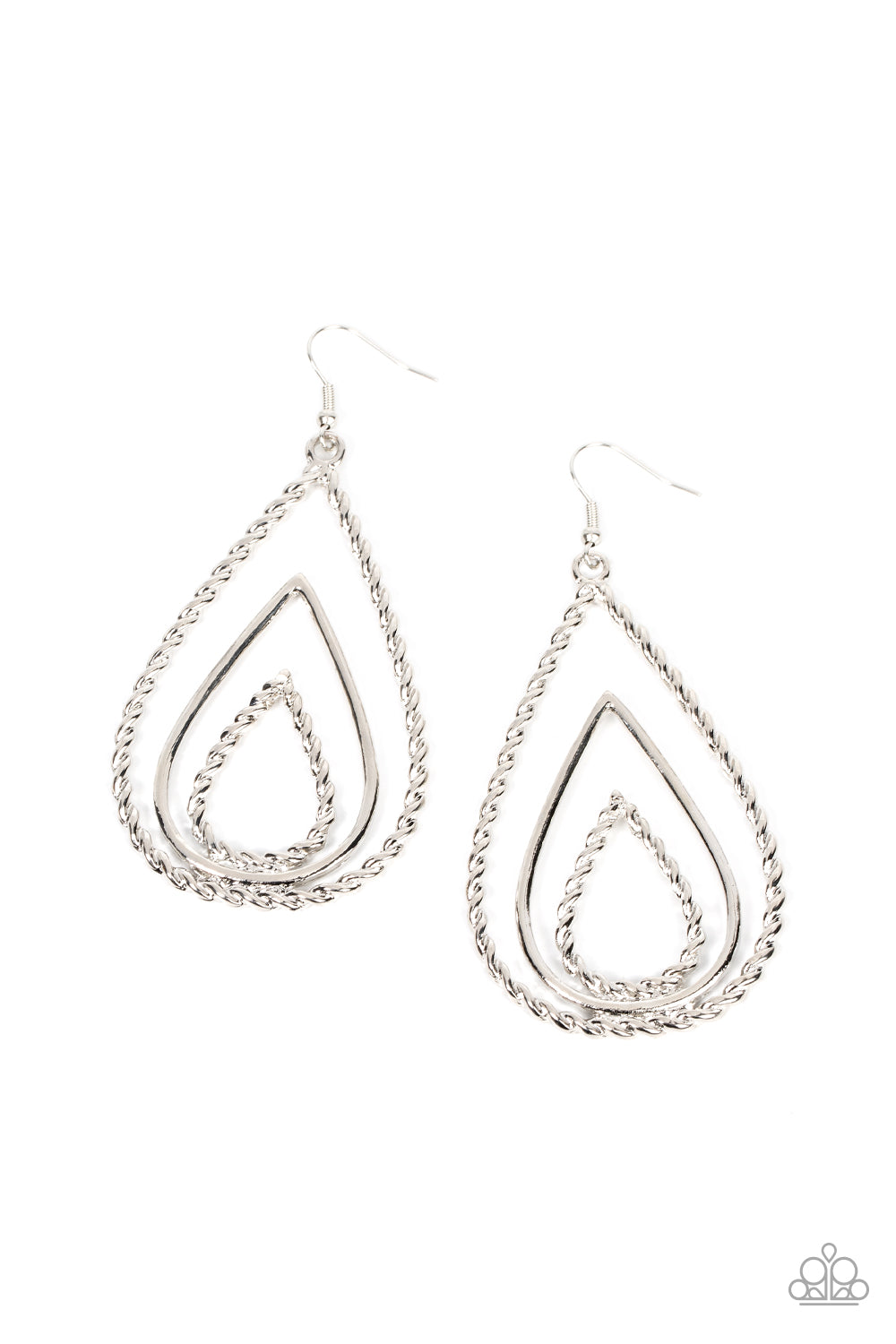 Paparazzi Tastefully Twisty Earrings