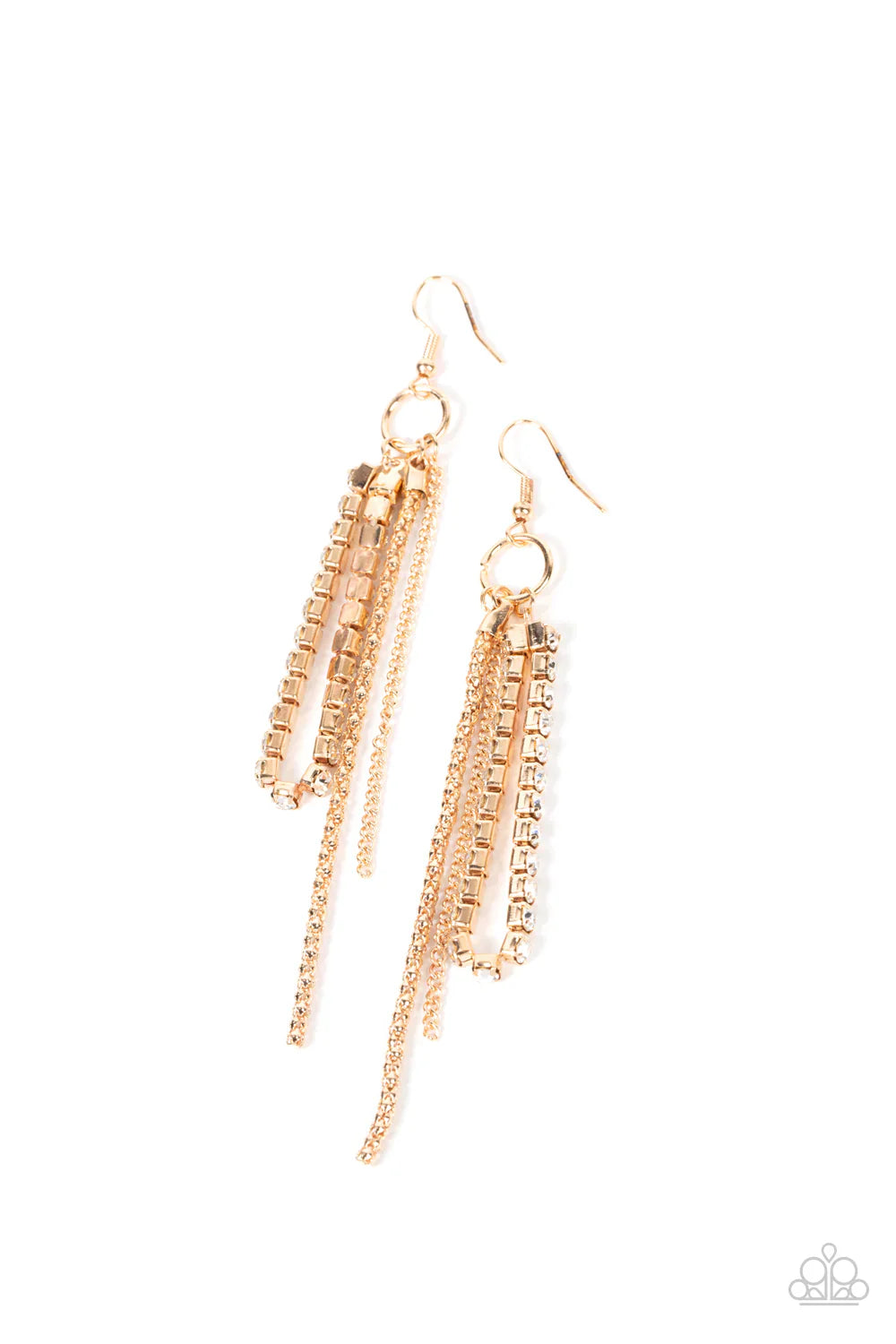 Paparazzi Swing Dance Dazzle Earrings
