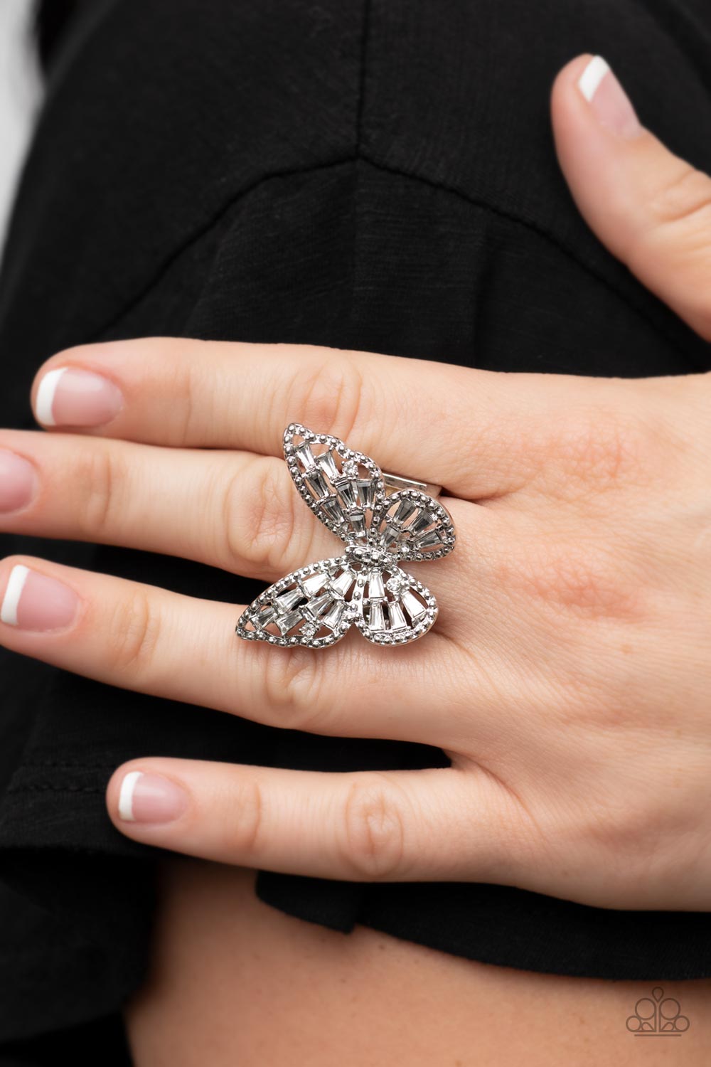 Paparazzi Bright-Eyed Butterfly Rings Sets