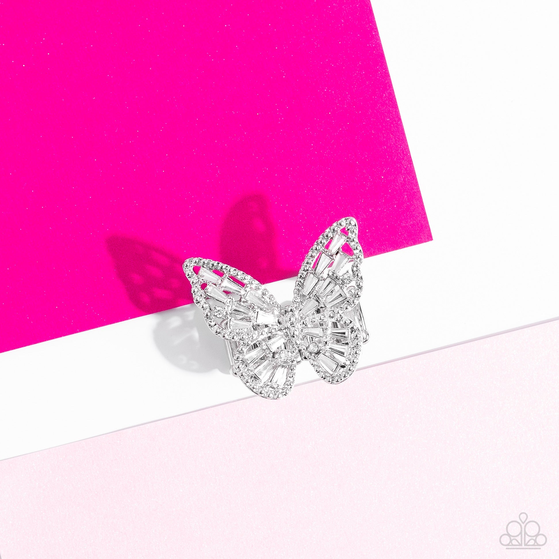 Paparazzi Bright-Eyed Butterfly Rings Sets