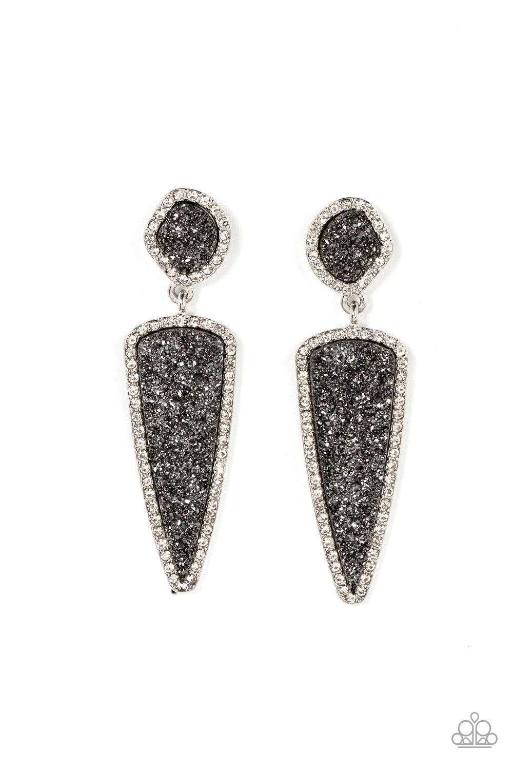 Paparazzi Druzy Desire Post Earrings