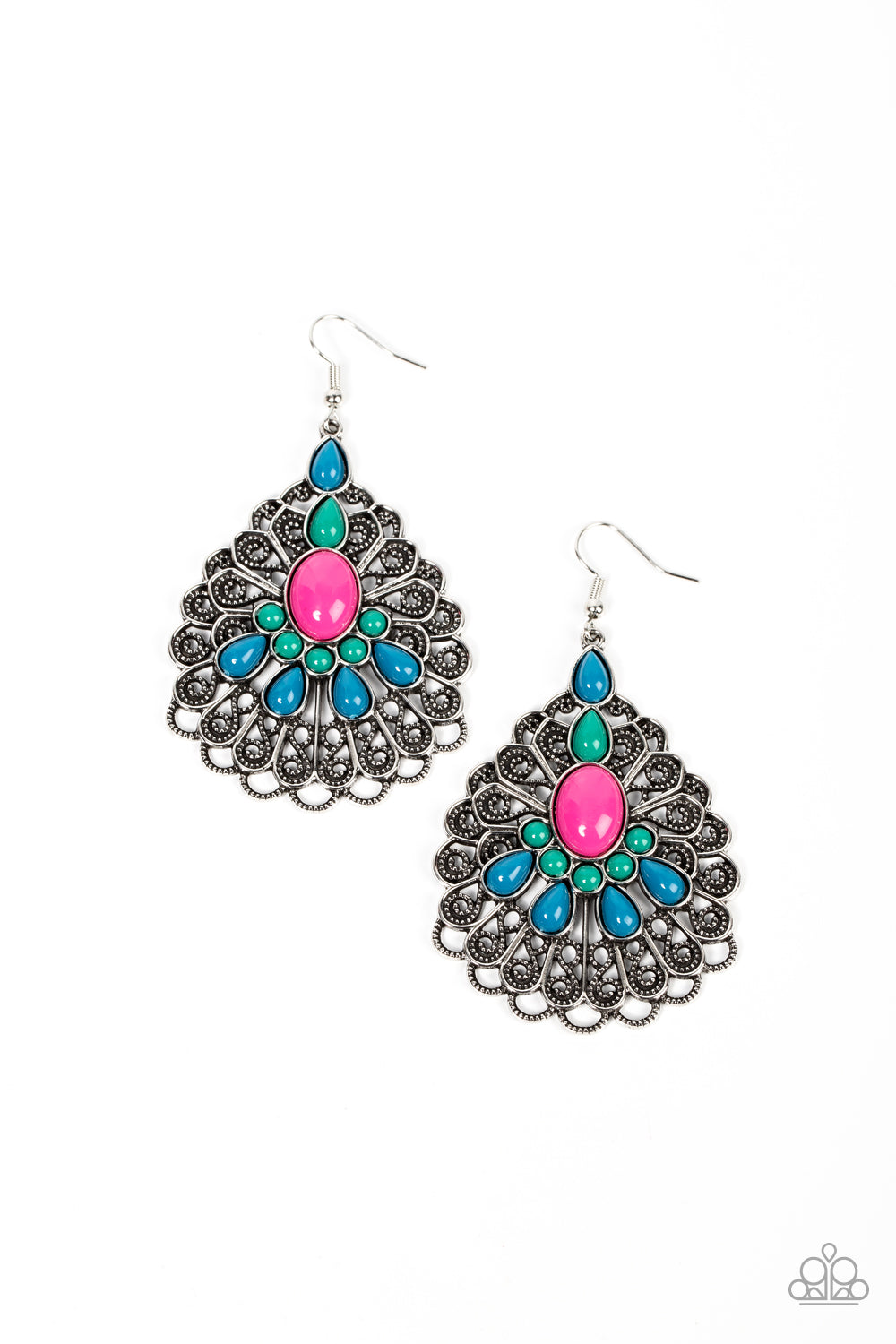 Paparazzi Peacock Prance Earrings