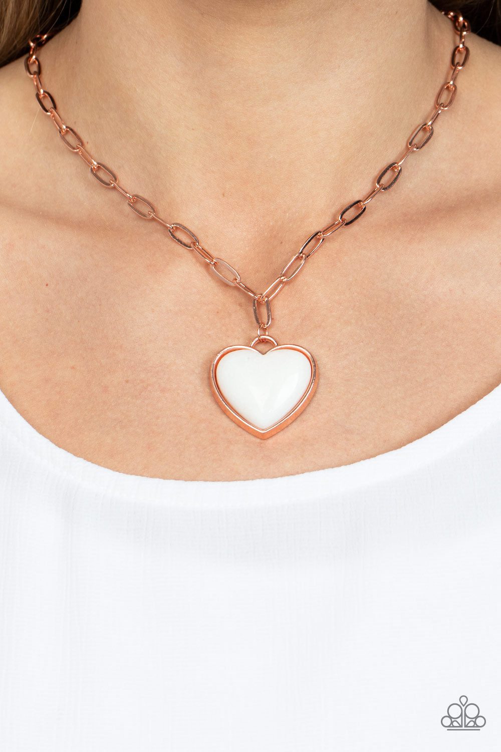 Paparazzi Everlasting Endearment Heart Necklaces