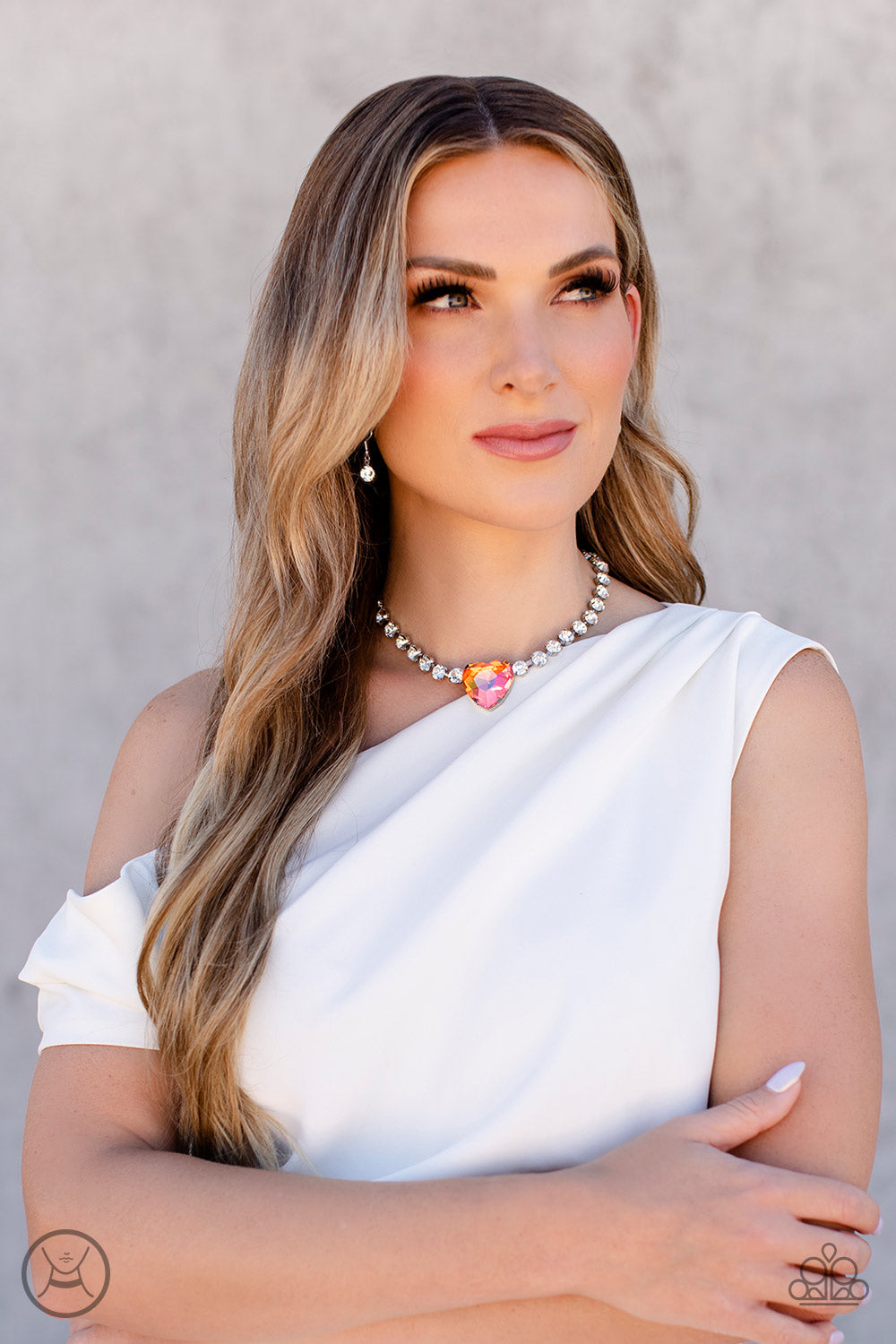 Paparazzi Heart in My Throat Heart Choker