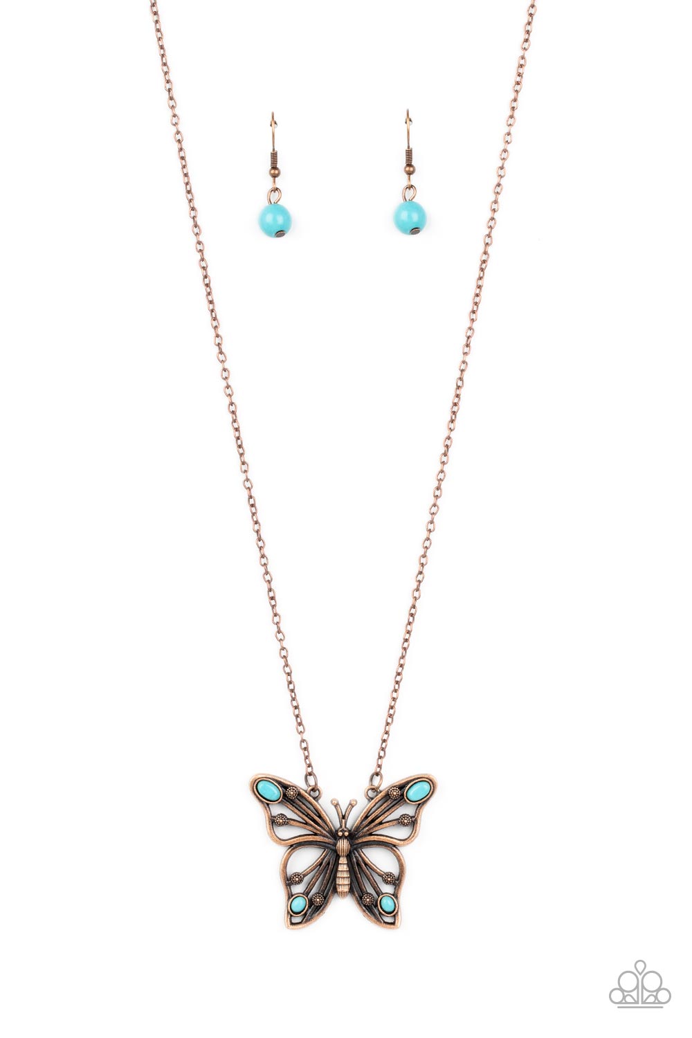 Paparazzi Badlands Butterfly Necklaces