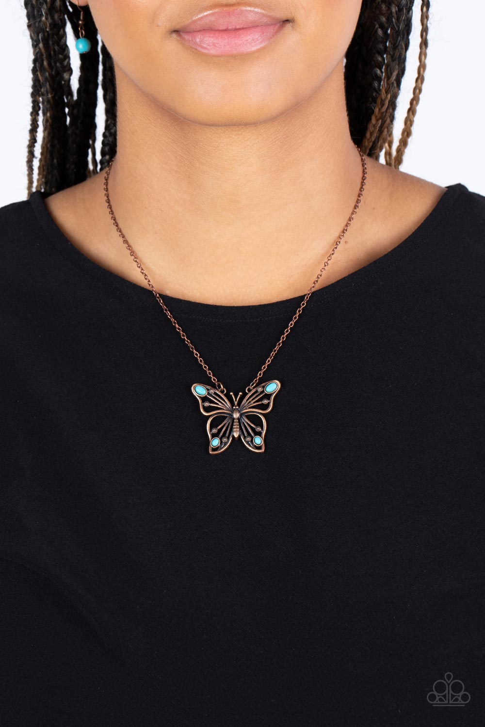 Paparazzi Badlands Butterfly Necklaces