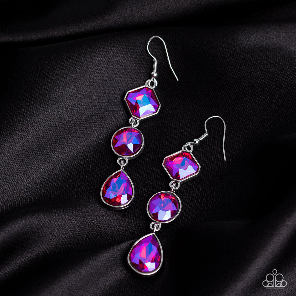 Paparazzi Reflective Rhinestones Earrings
