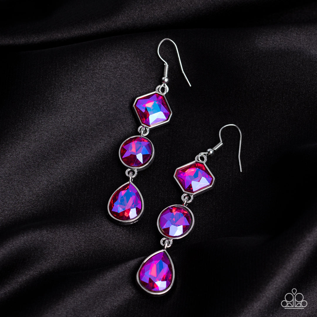 Paparazzi Reflective Rhinestones Earrings