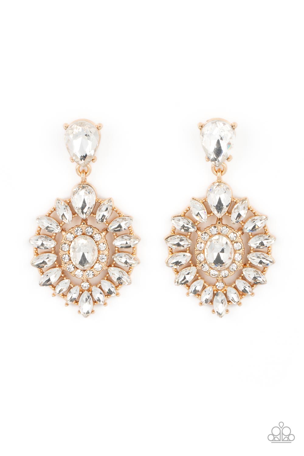 Paparazzi My Good LUXE Charm LOP Post Earrings
