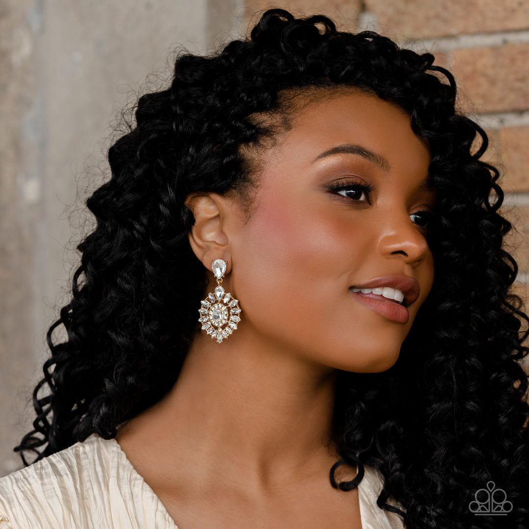 Paparazzi My Good LUXE Charm LOP Post Earrings