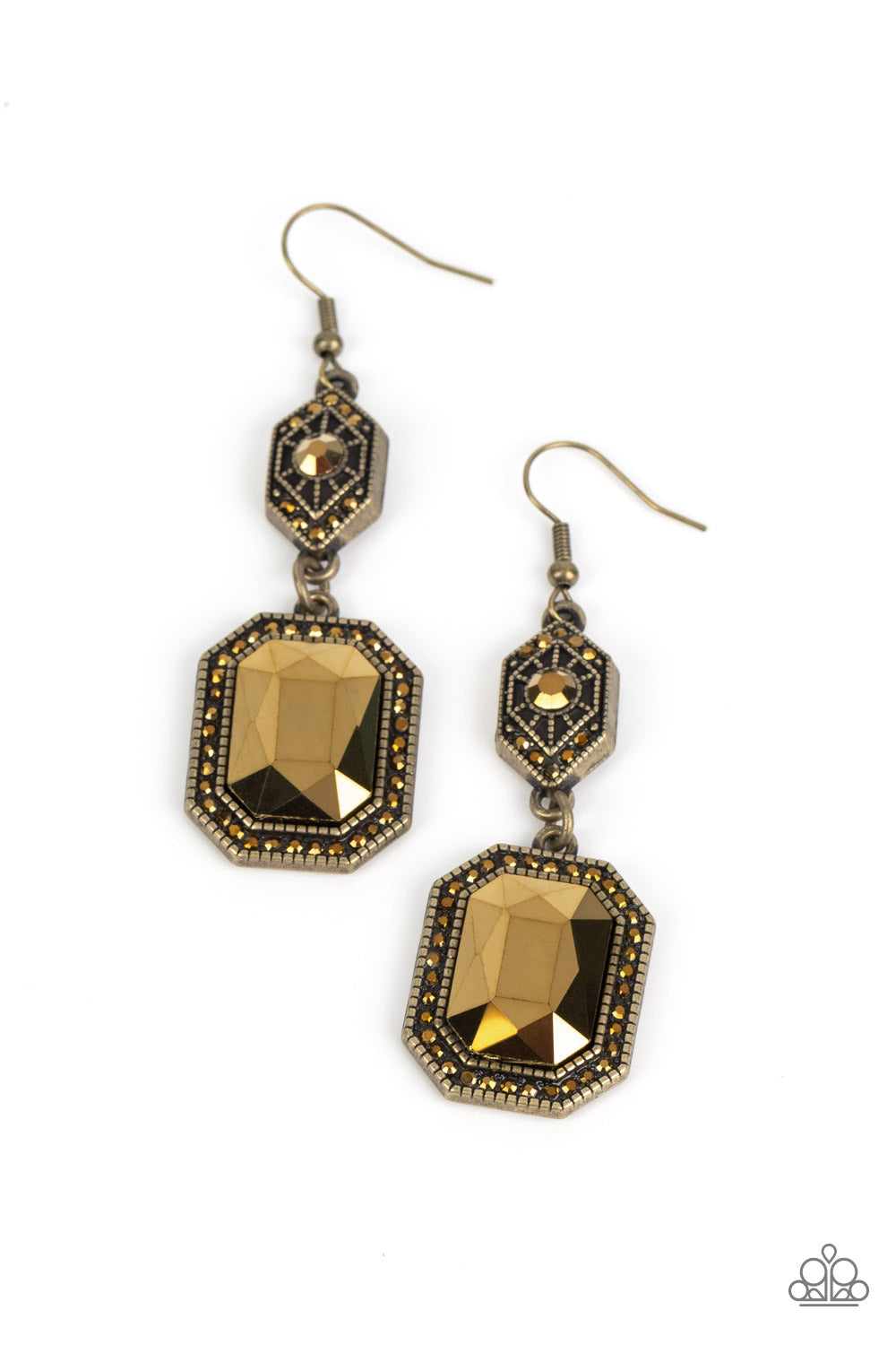 Paparazzi Starry-Eyed Sparkle Earrings
