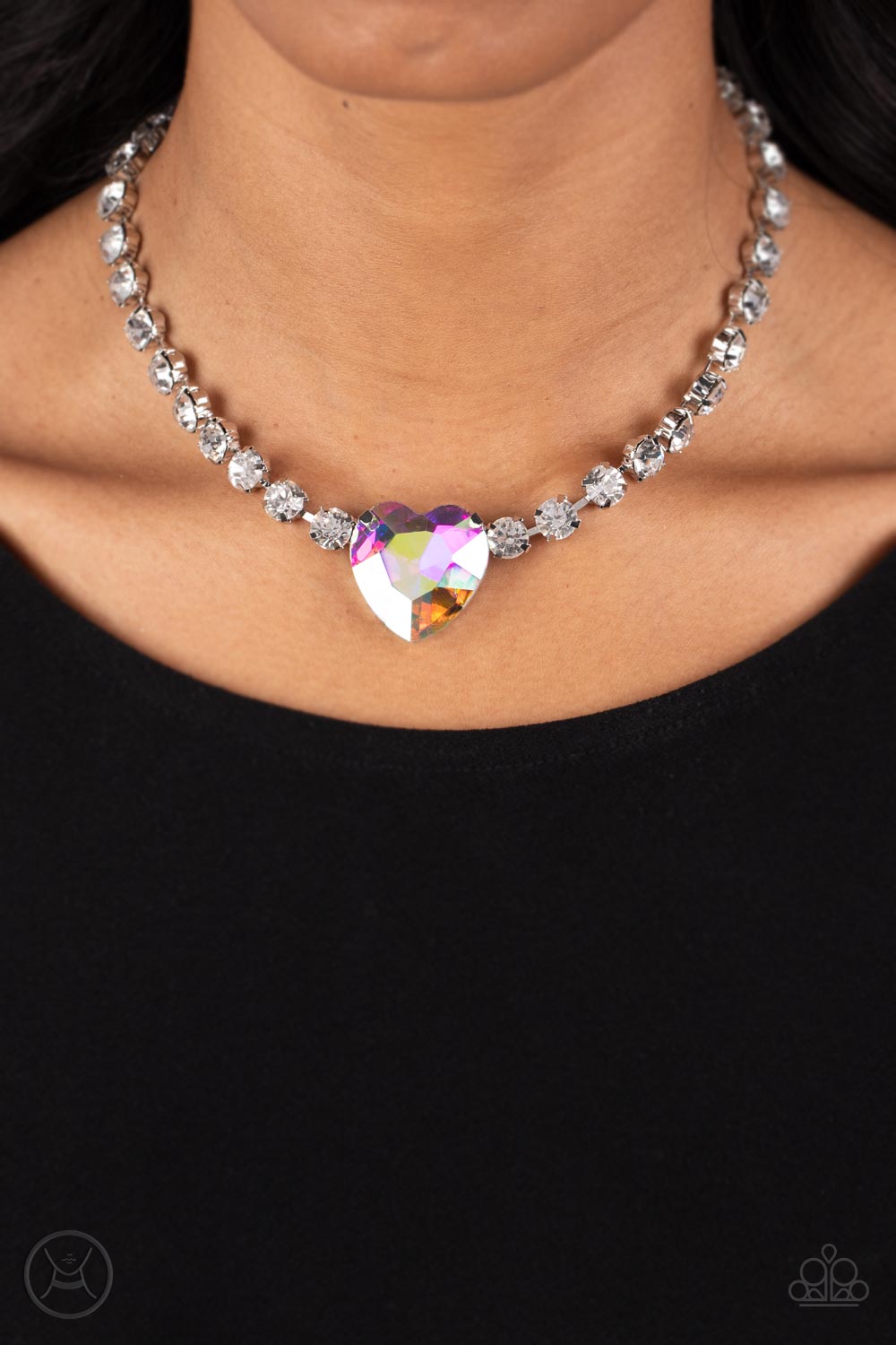 Paparazzi Heart in My Throat Heart Choker