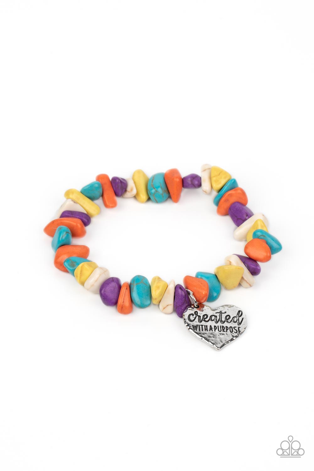 Paparazzi Stony-Hearted Inspirational Bracelets