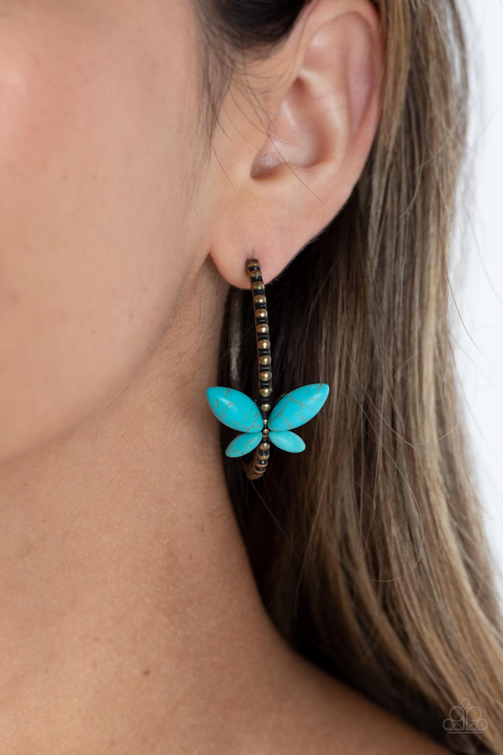 Paparazzi Bohemian Butterfly Hoops