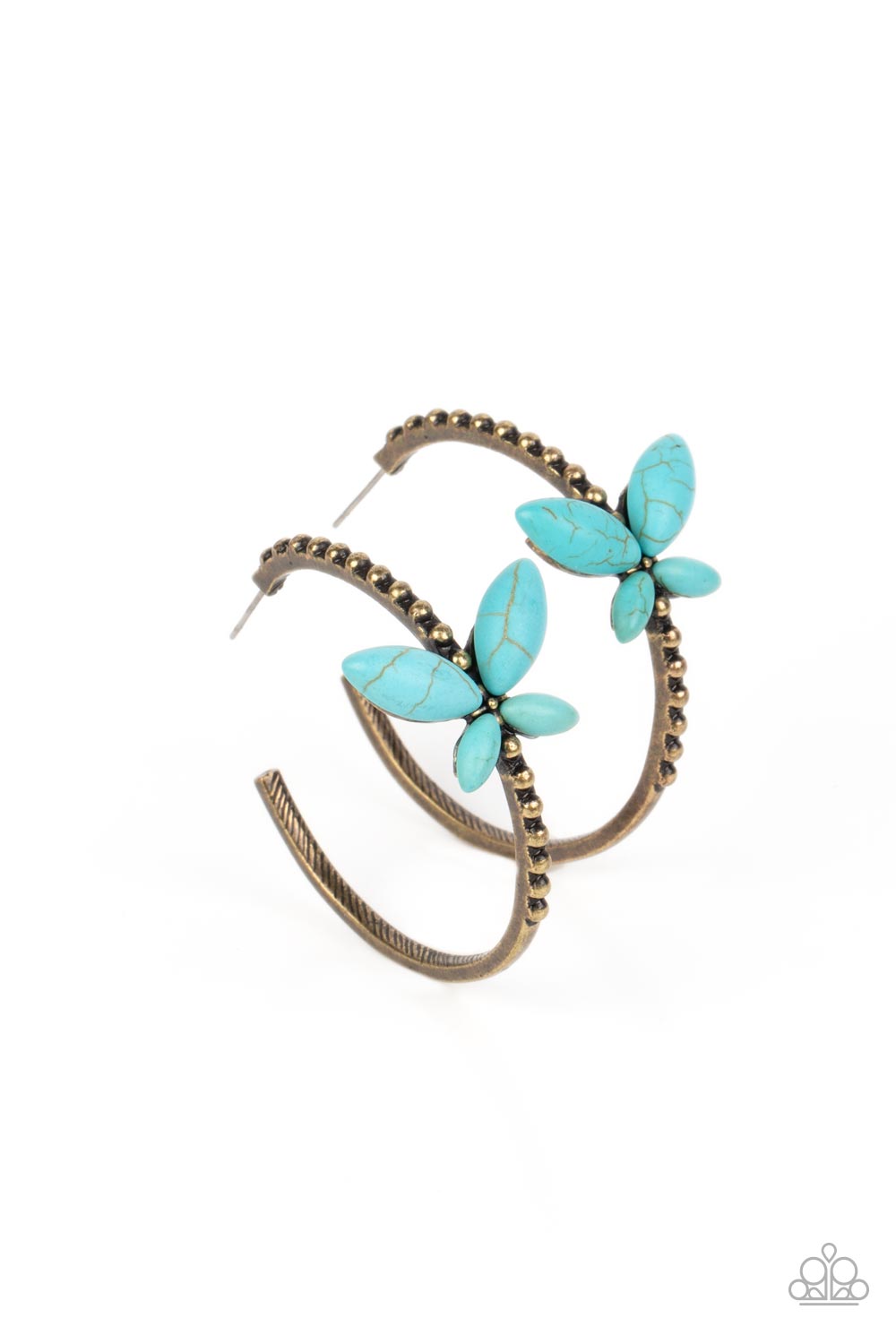 Paparazzi Bohemian Butterfly Hoops