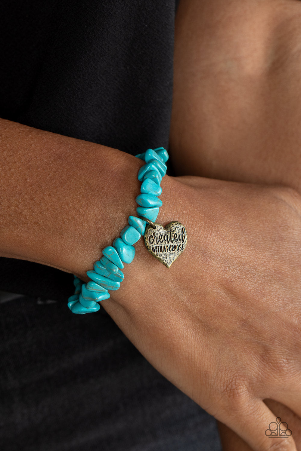 Paparazzi Stony-Hearted Inspirational Bracelets