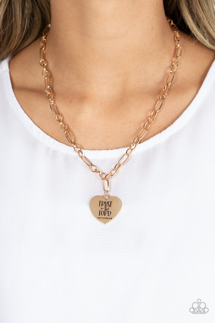 Paparazzi Perennial Proverbs Inspirational Heart Necklaces