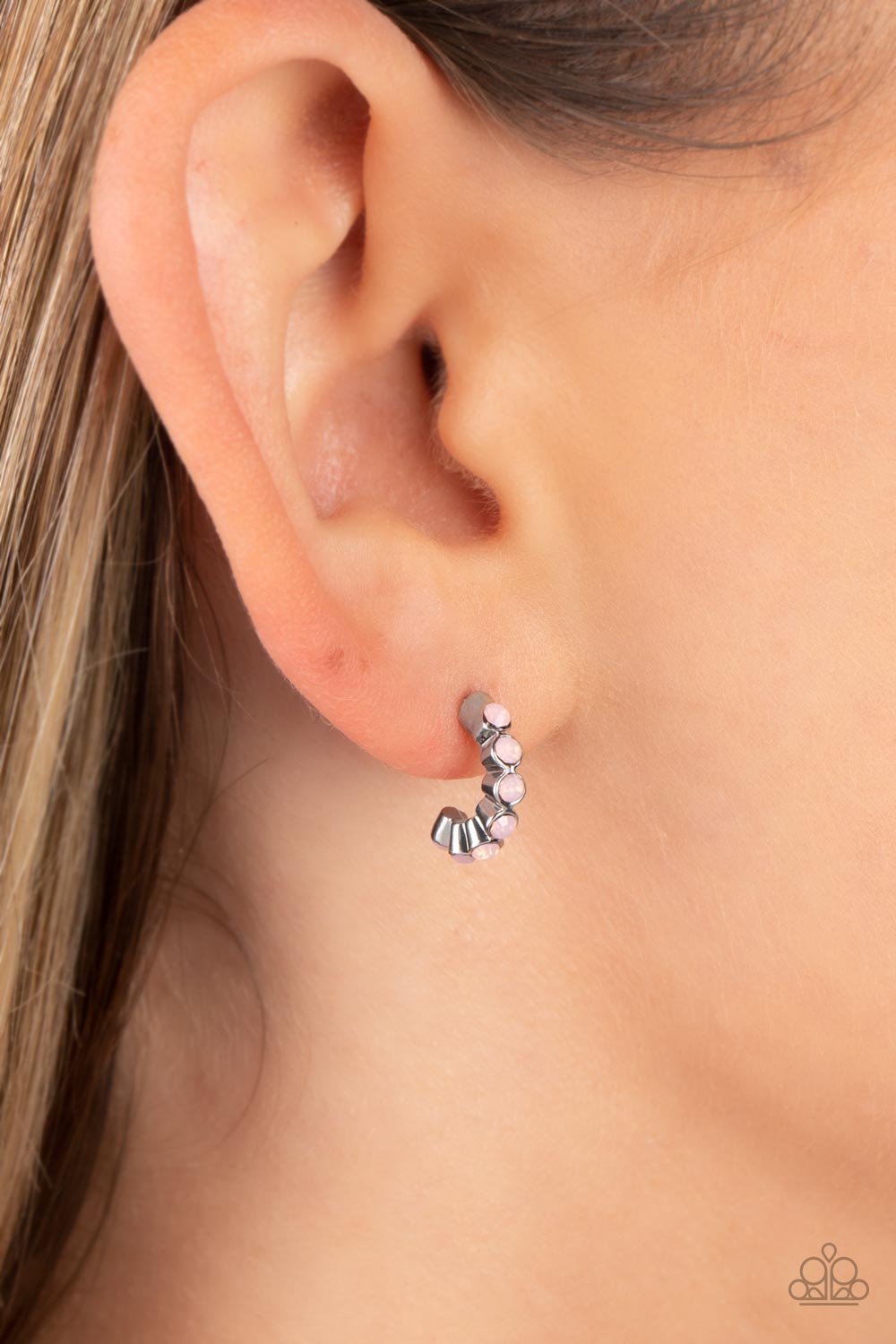 Paparazzi Carefree Couture Hoops