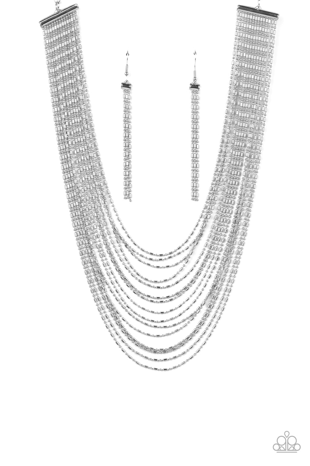 Paparazzi Cascading Chains Necklaces
