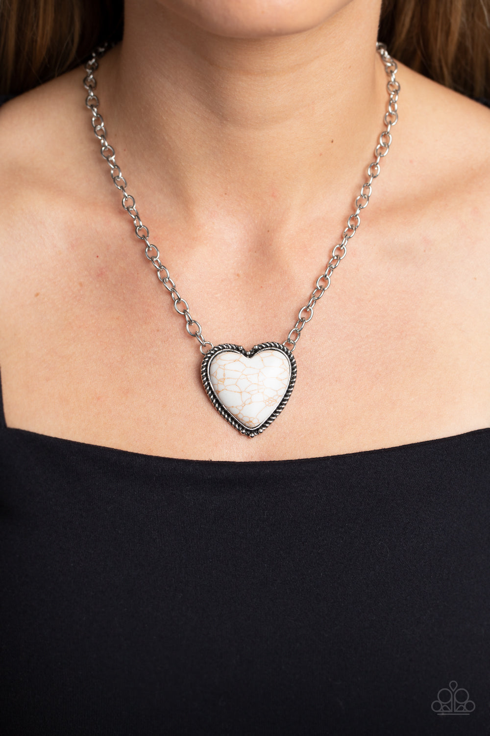 Paparazzi Authentic Admirer Heart Necklaces
