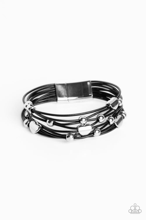 Aphrodite Ascending Heart Wrap & Snap Bracelets