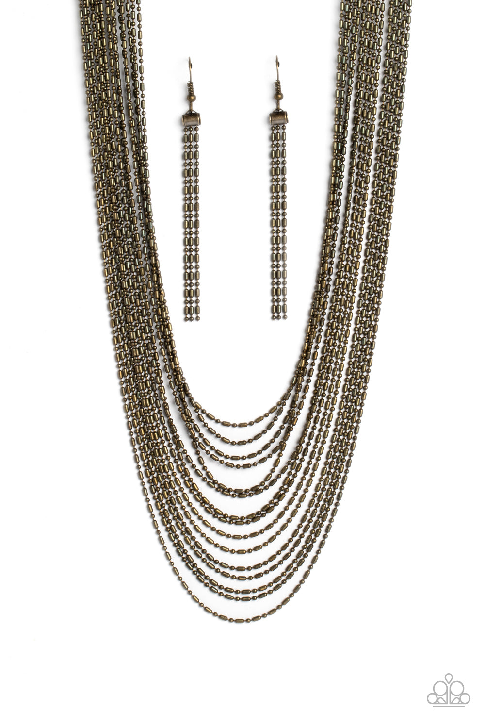 Paparazzi Cascading Chains Necklaces
