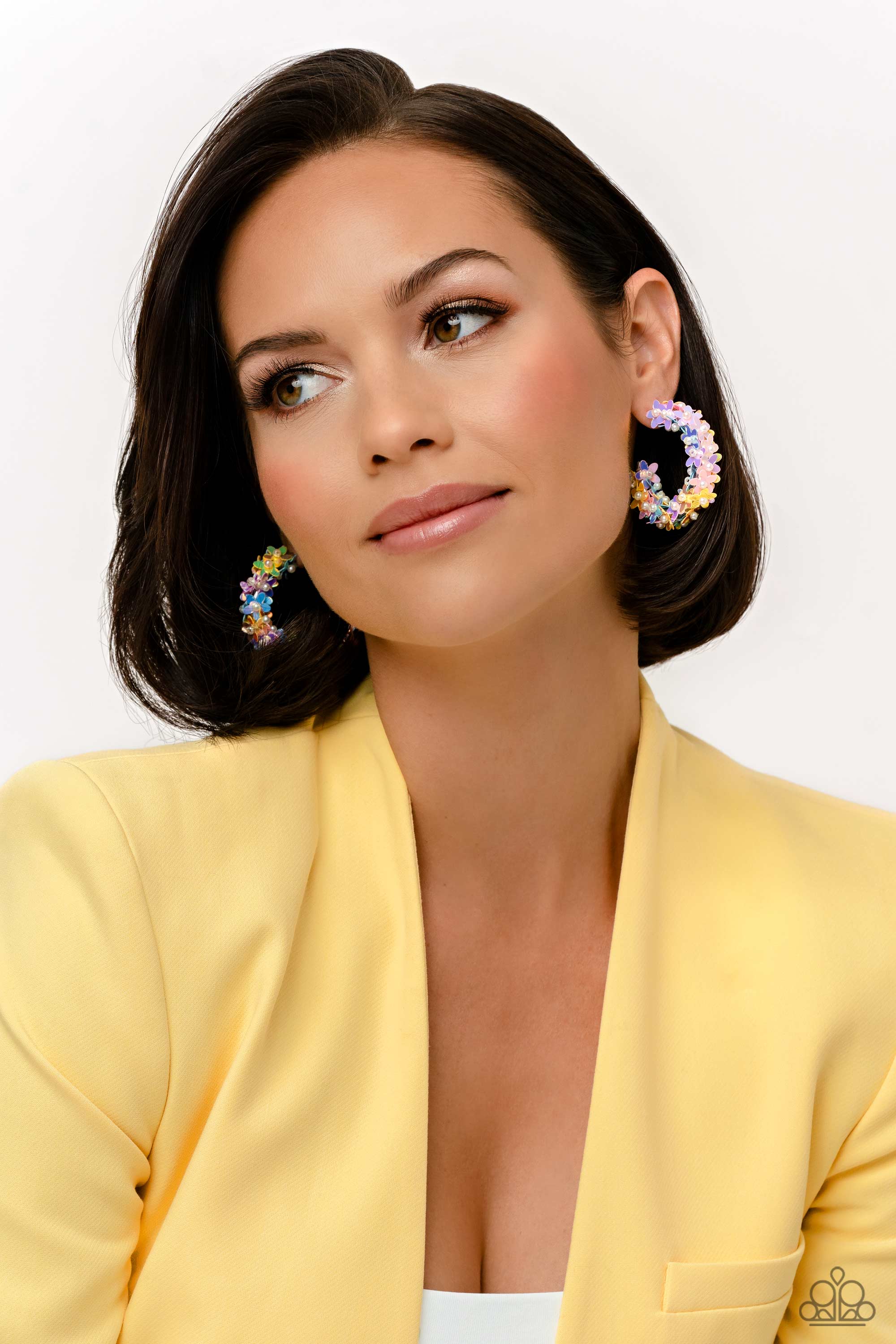 Paparazzi Fairy Fantasia LOP Flower Hoops