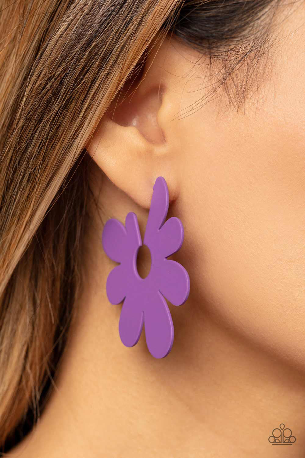 Paparazzi Flower Power Fantasy Hoops