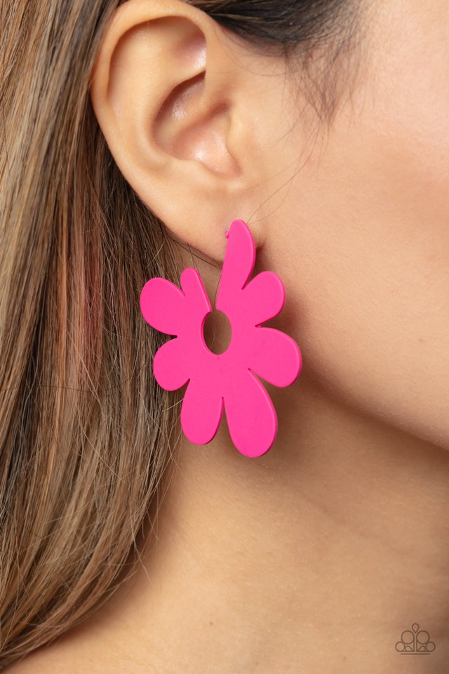 Paparazzi Flower Power Fantasy Hoops