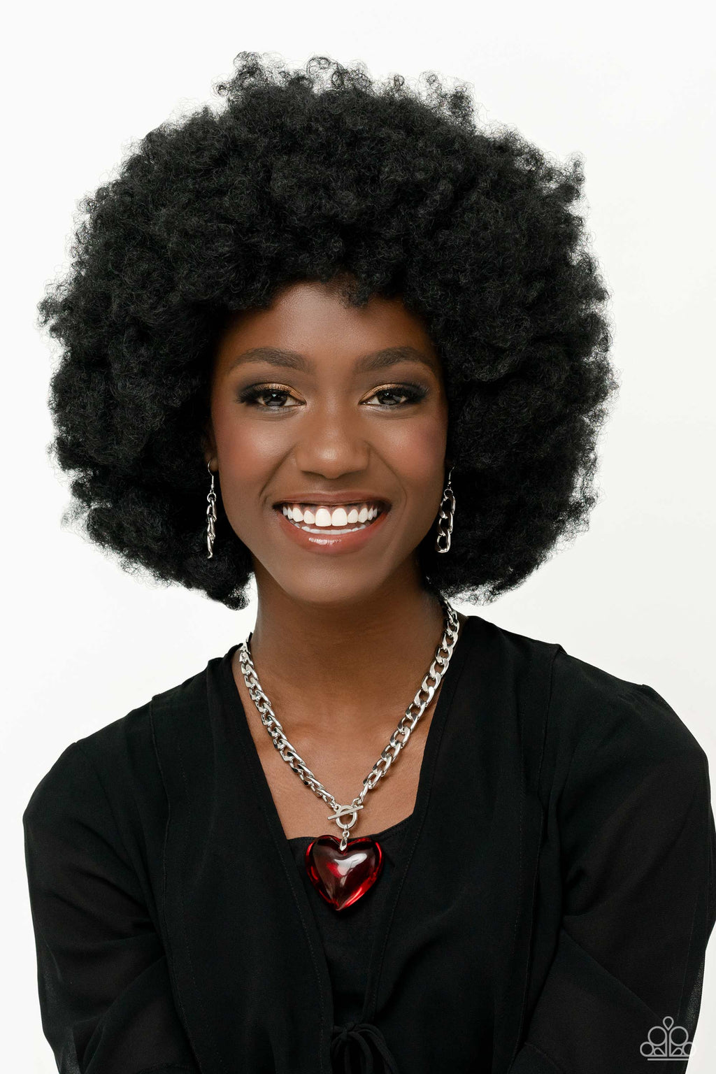 Paparazzi GLASSY-Hero LOP Heart Necklaces