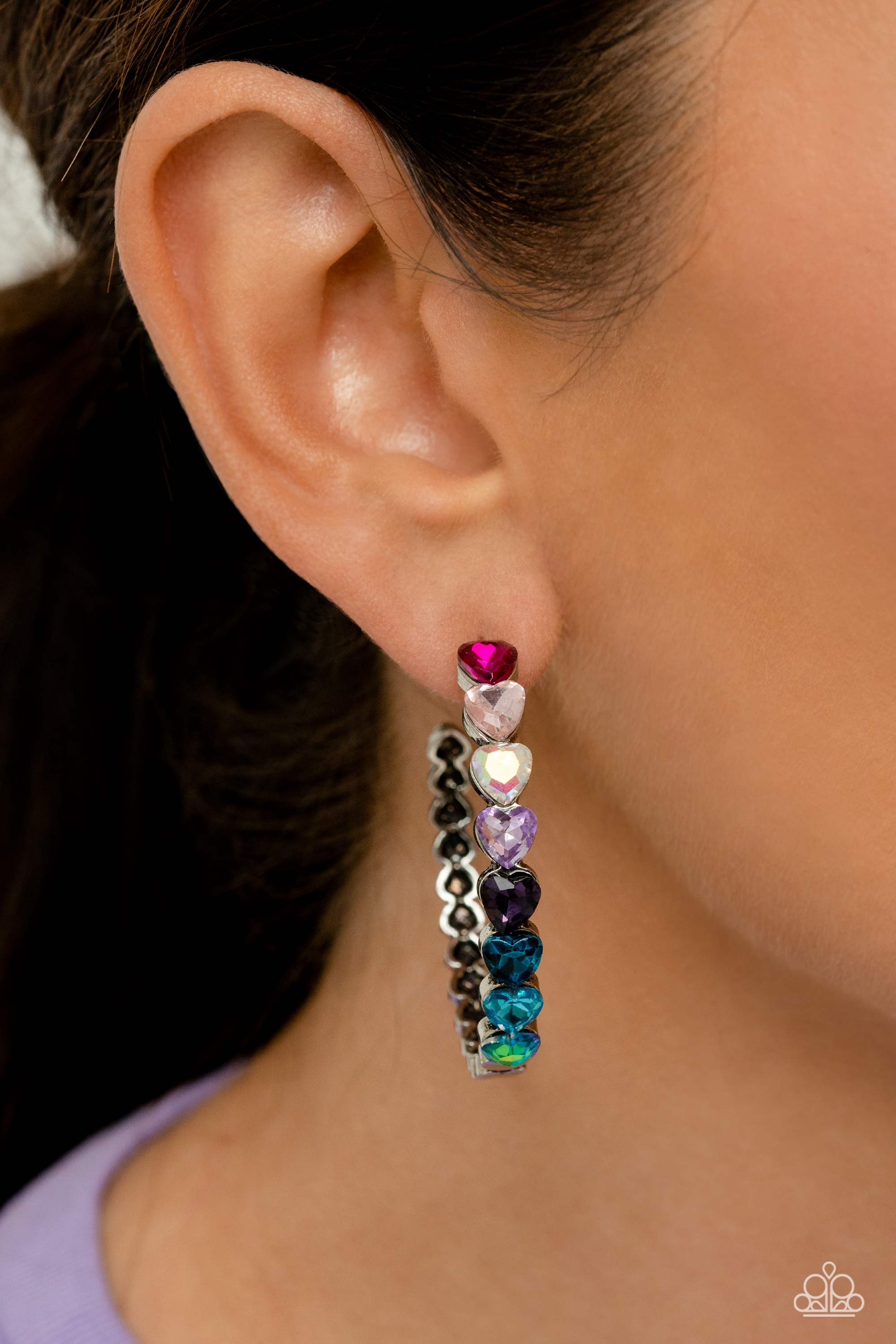 Paparazzi Hypnotic Heart Attack Hoops