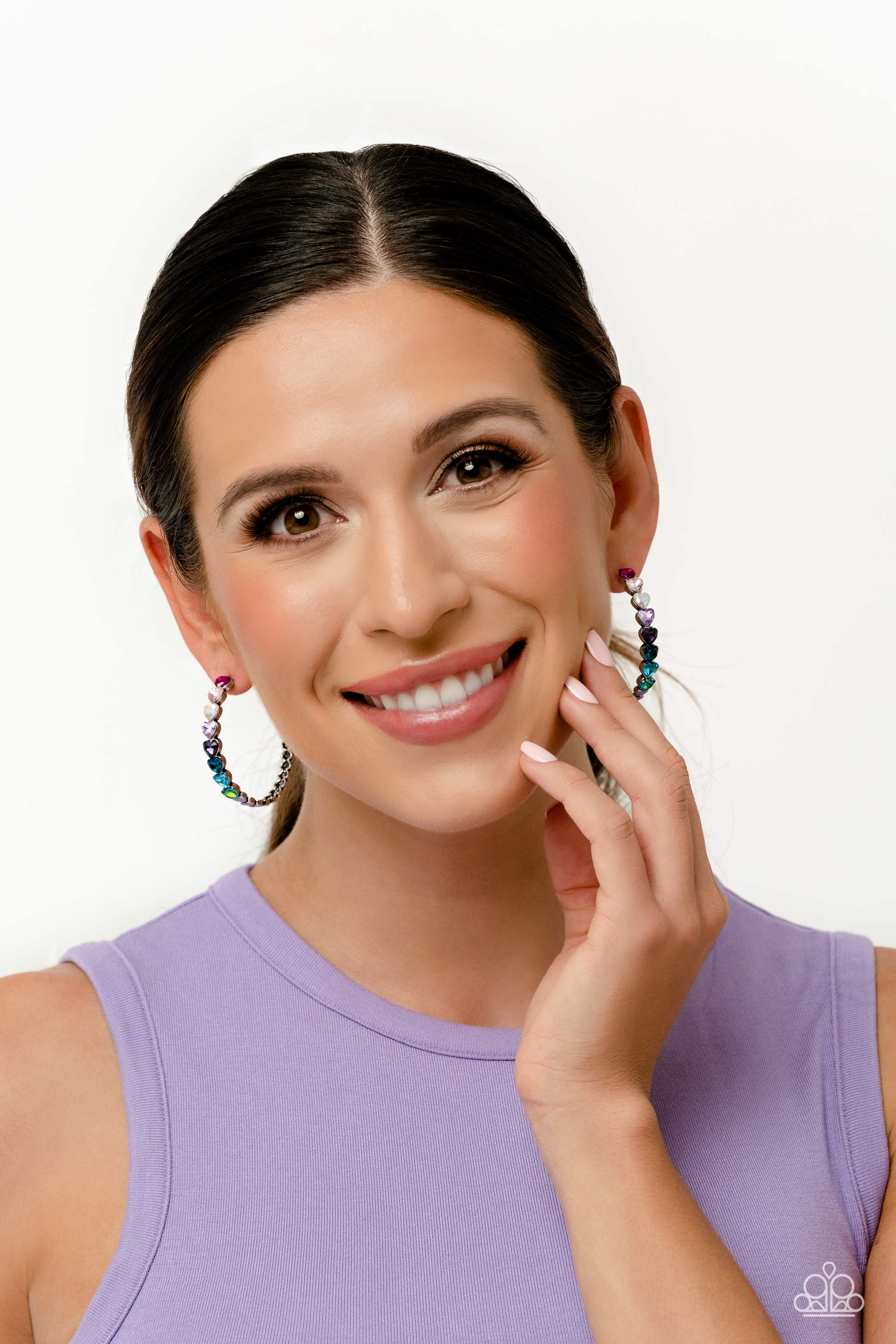 Paparazzi Hypnotic Heart Attack Hoops