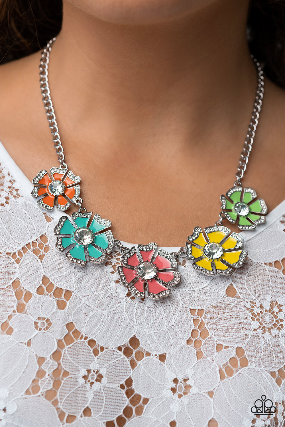 Paparazzi Playful Posies Flower Necklaces
